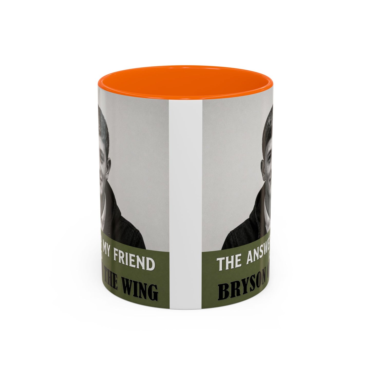 Bryson Appleton The Answer My Friend - Prestwich Heys Accent Coffee Mug (11, 15oz)