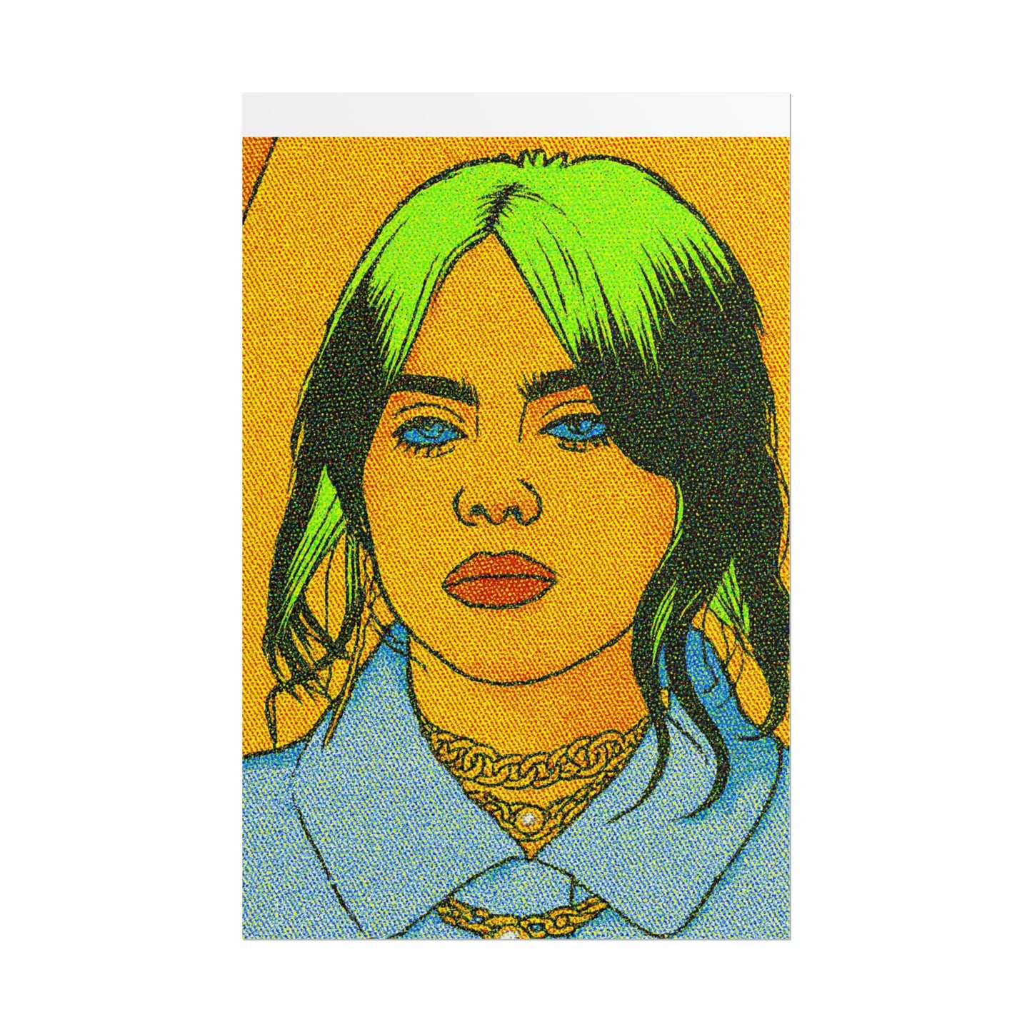 Billie Pop Art Poster