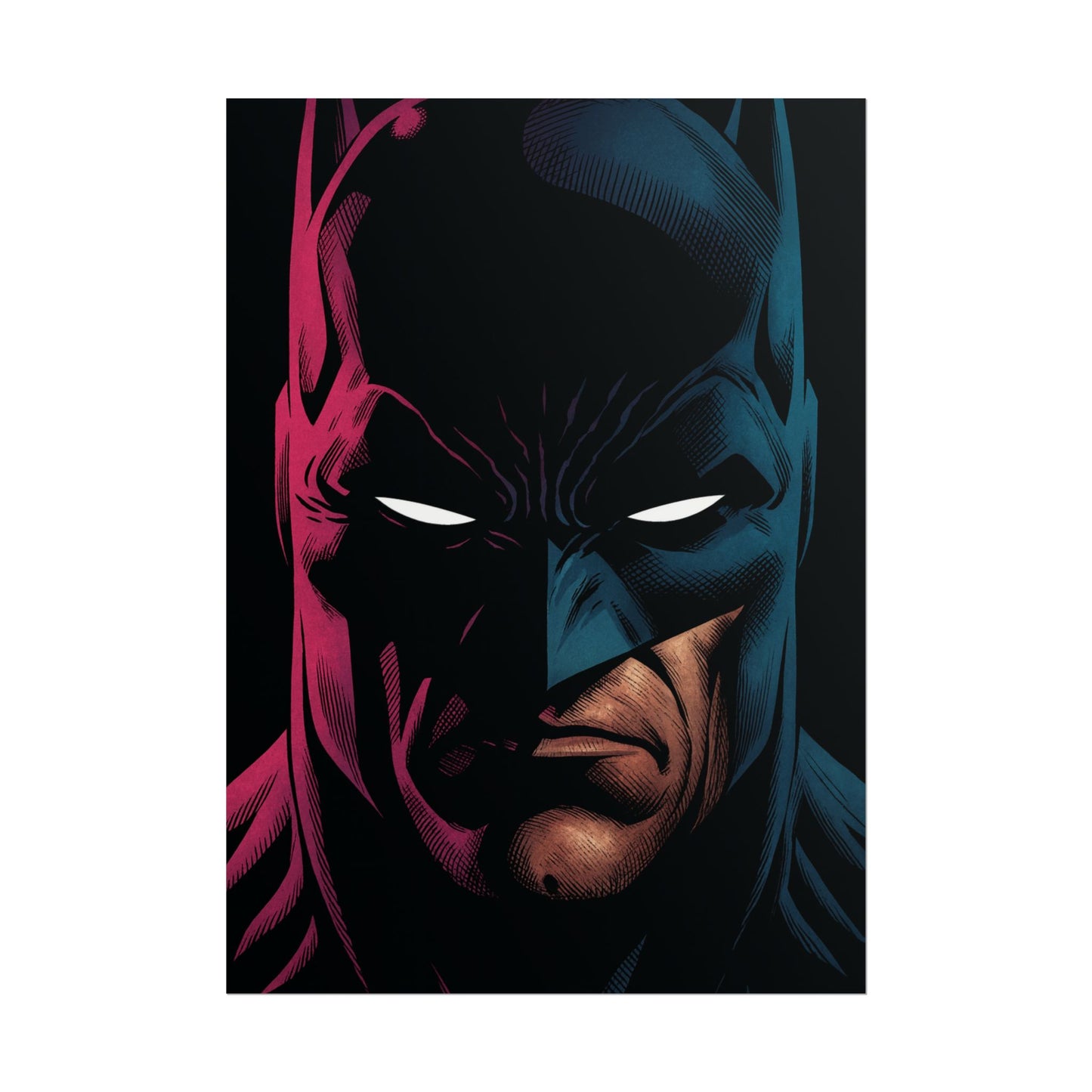 Batman Head Poster