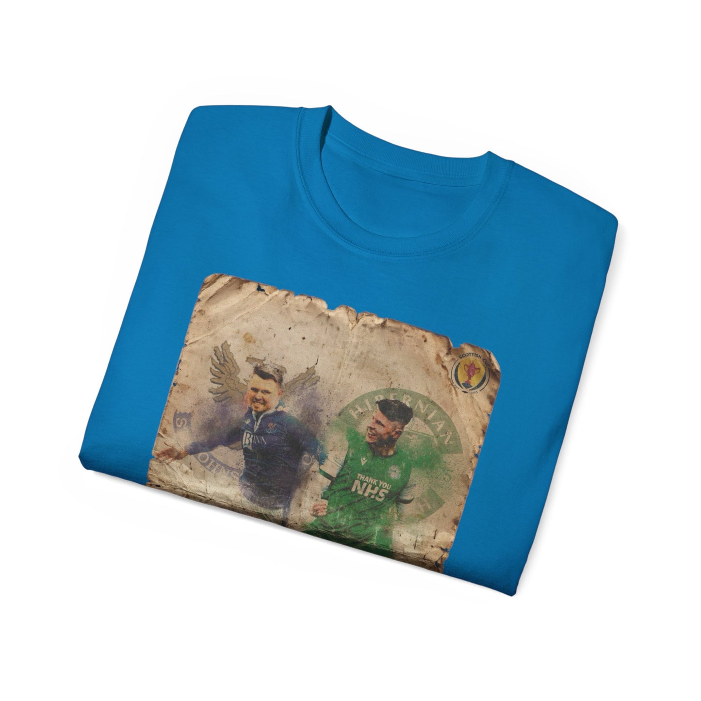 2021 Scottish challenge cup final St Johnstone Hibernian Programme Poster Unisex Ultra Cotton Tee