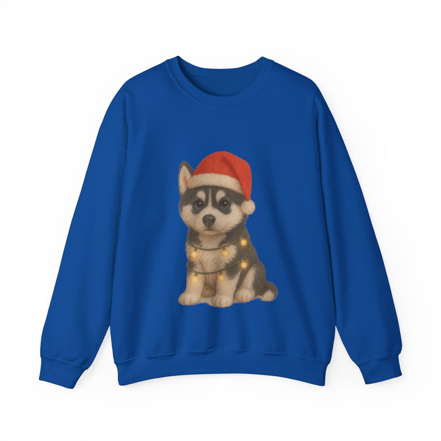 Husky Puppy Christmas Jumper