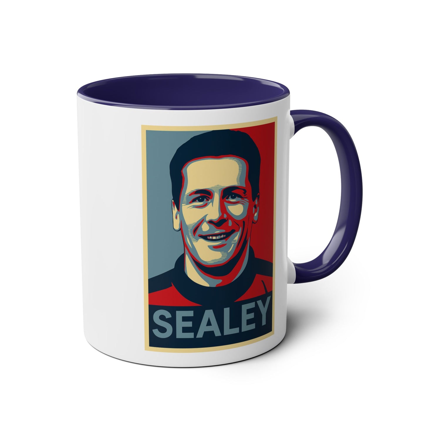 Les Sealey Hope Poster Mug - Manchester United