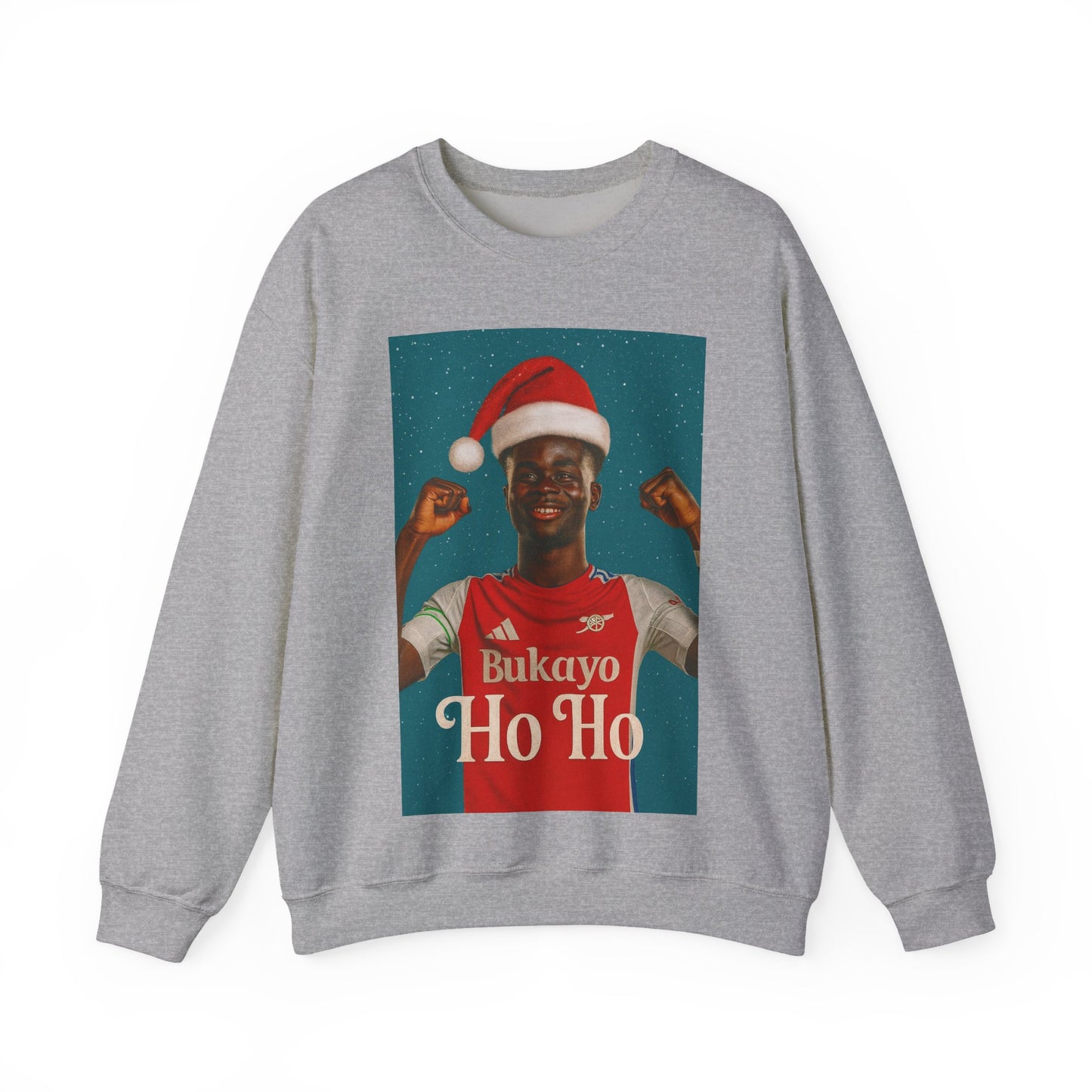 Bukayo Saka Arsenal Christmas Jumper
