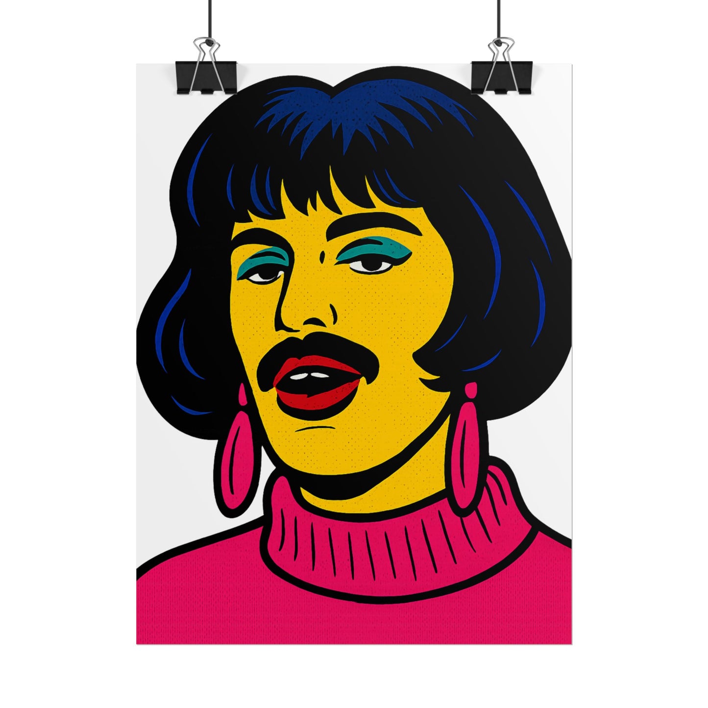 Mercury Pop Art I Want To Break Free Poster