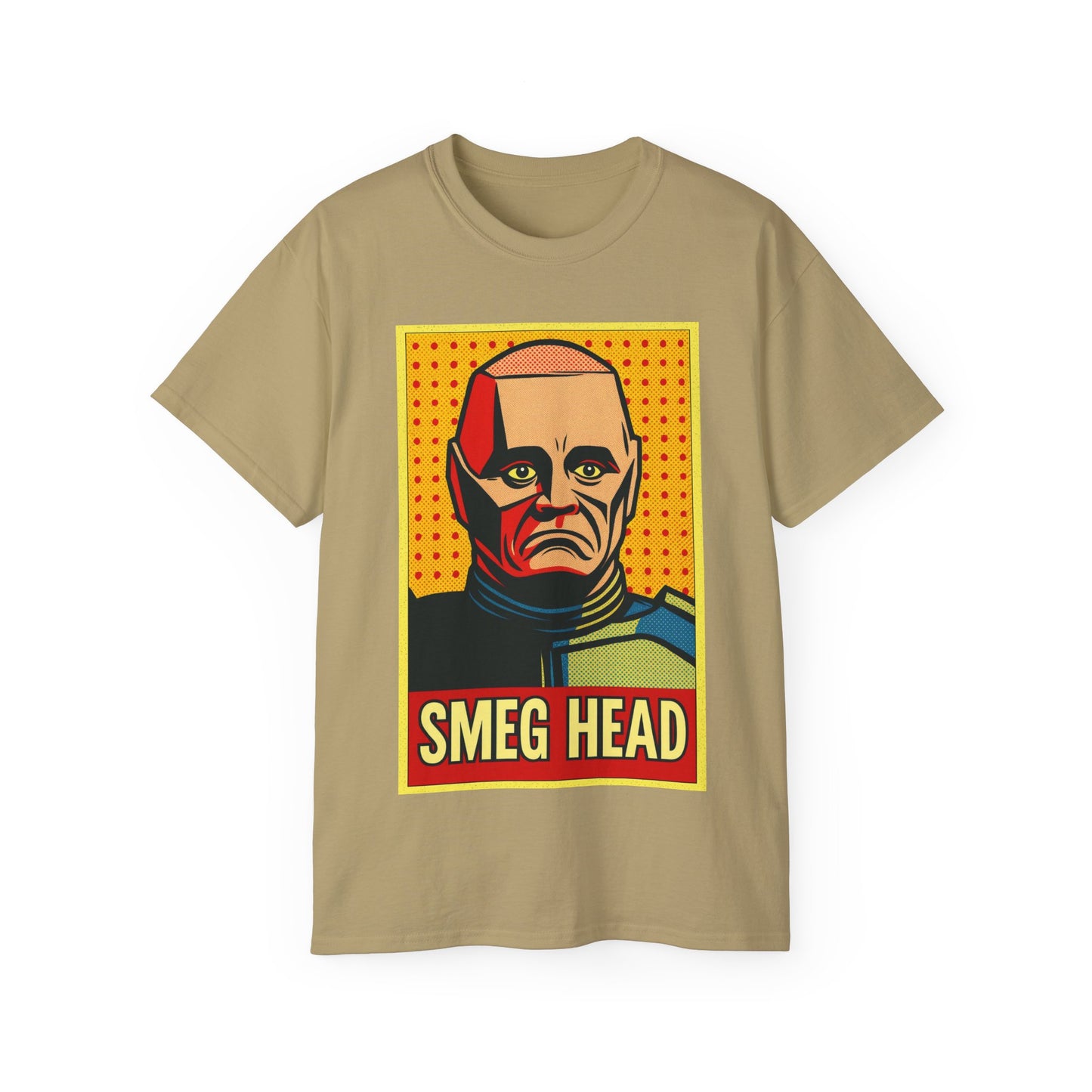 Kryten Smeg Head Red Dwarf T-Shirt