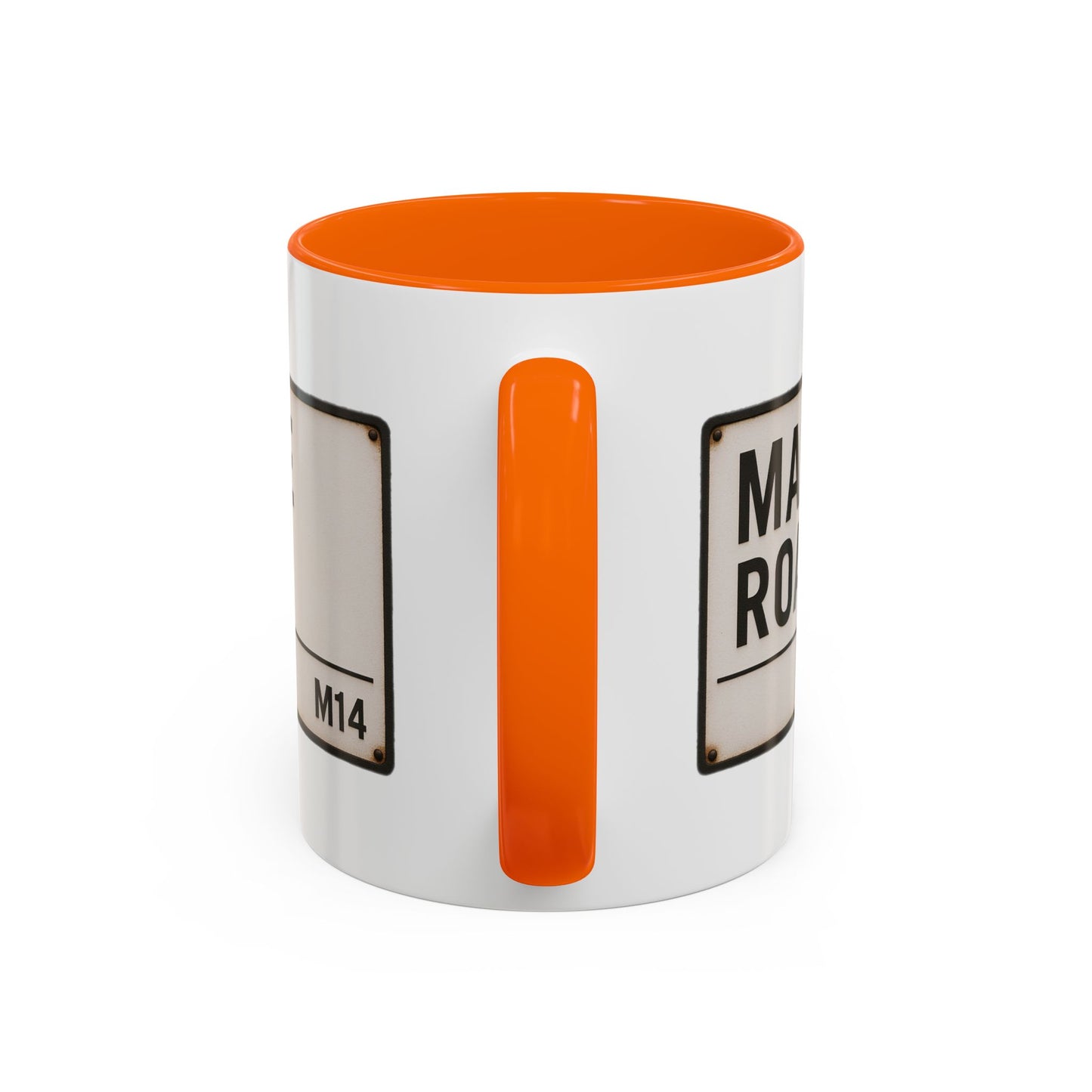 Maine Road Manchester City Road Sign Mug