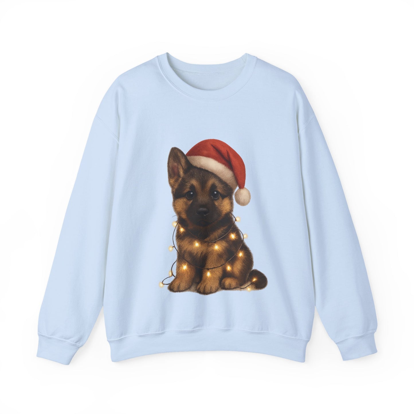 Alsatian Puppy Christmas Dog Sweatshirt