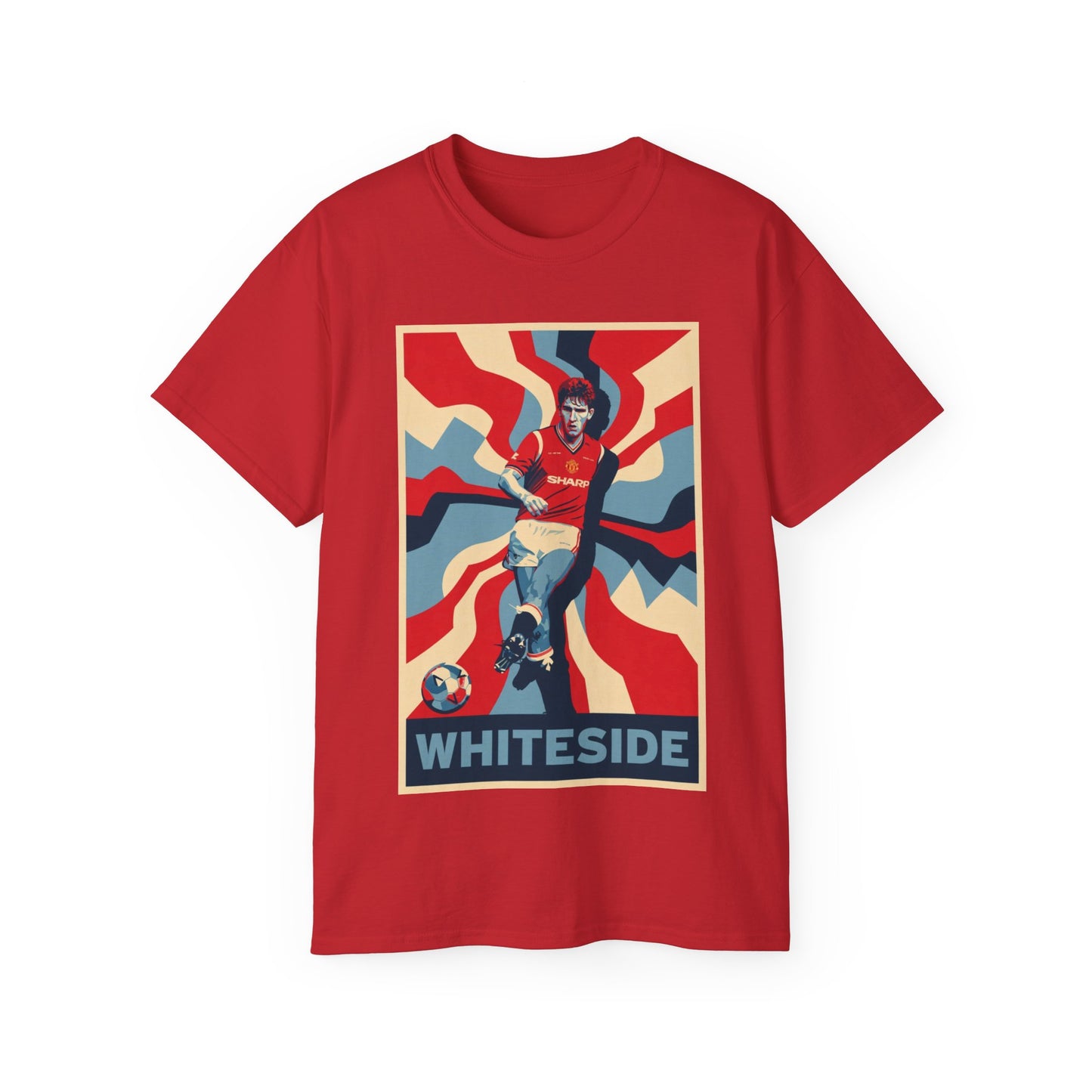 Norman Whiteside Unisex Ultra Cotton Tee