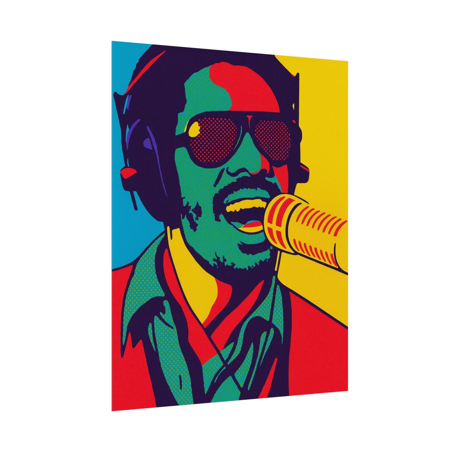 Stevie Wonder Pop Art Poster