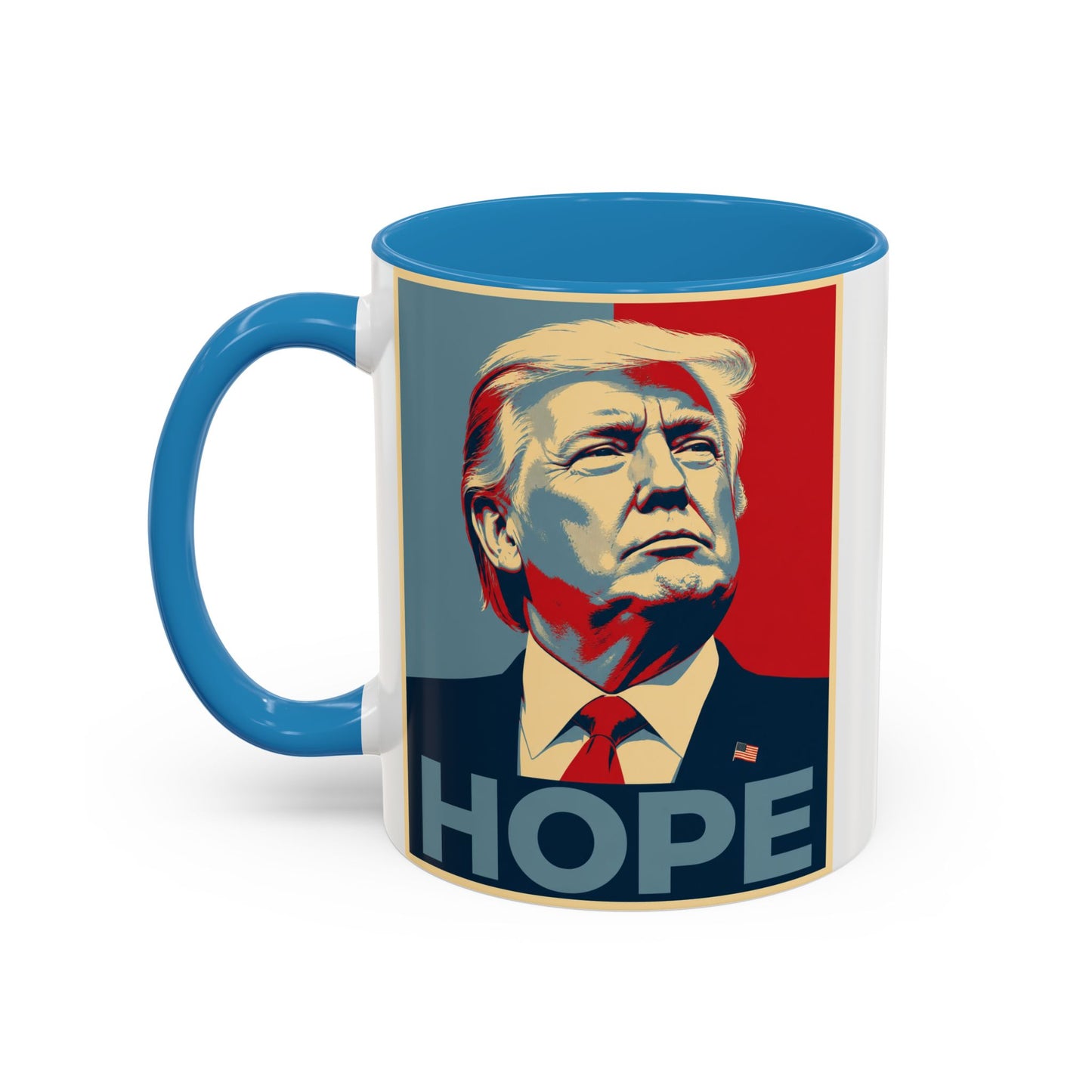 Donald Trump Hope Mug Accent Coffee Mug US Shipment (11, 15oz)