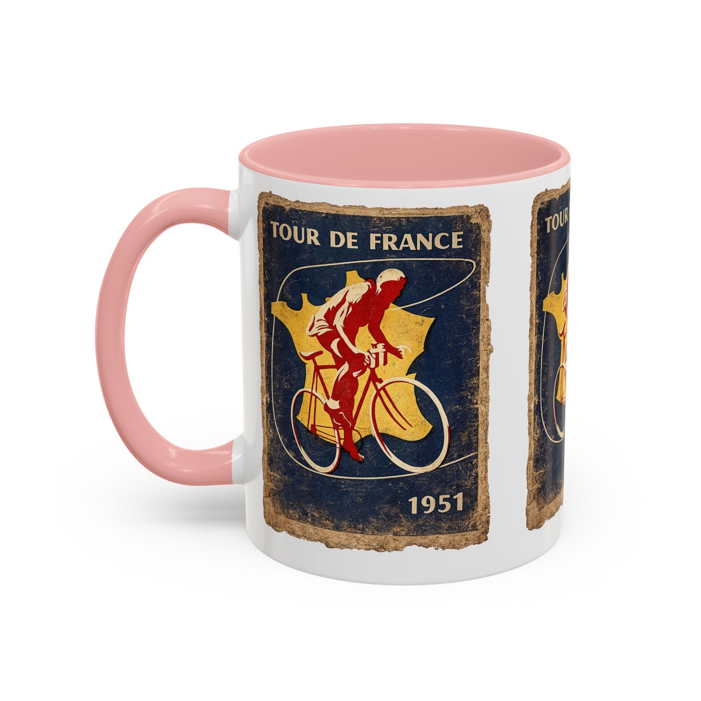 Tour de France 1951 Poster  Coffee Mug (11, 15oz)
