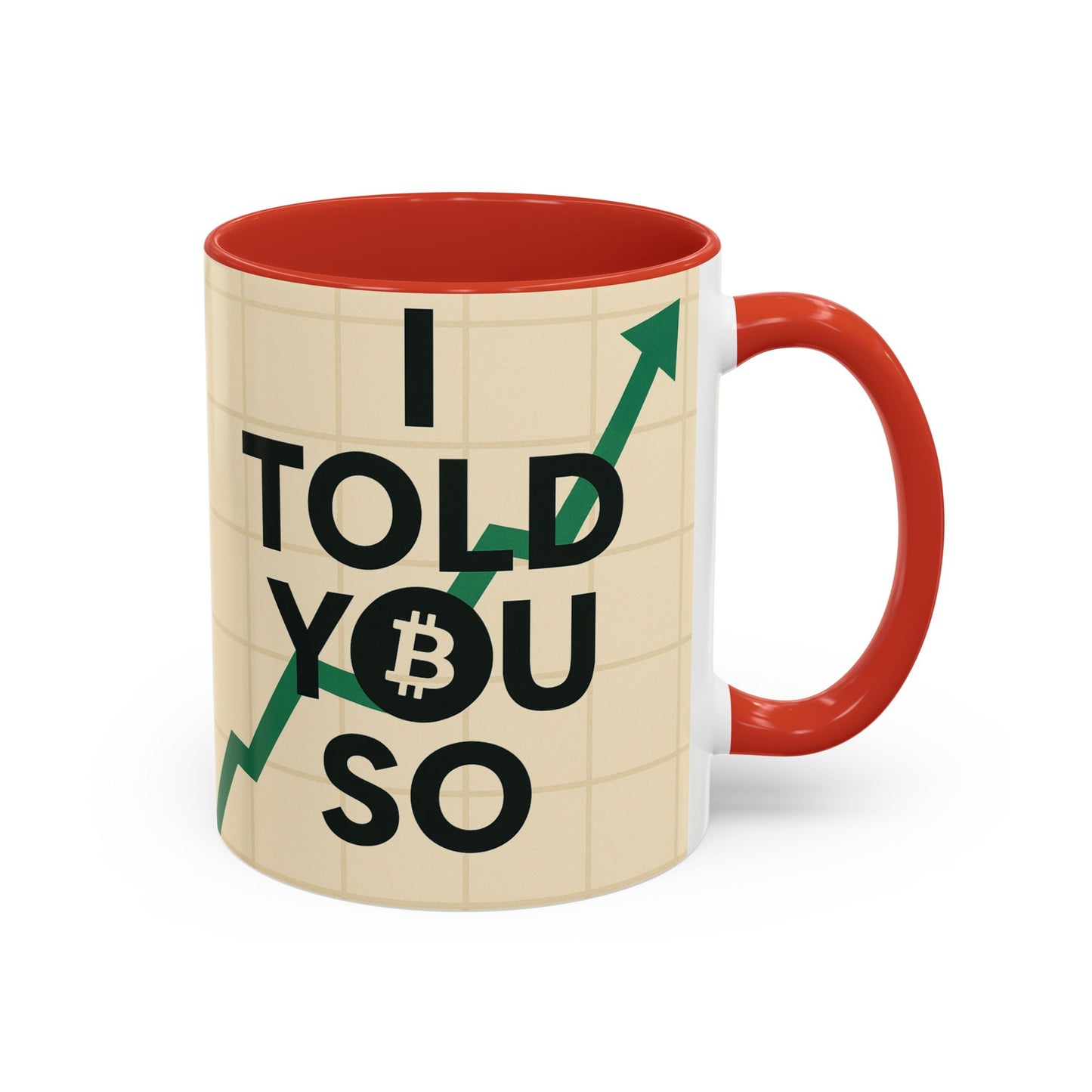 I Told You So Bitcoin Mug