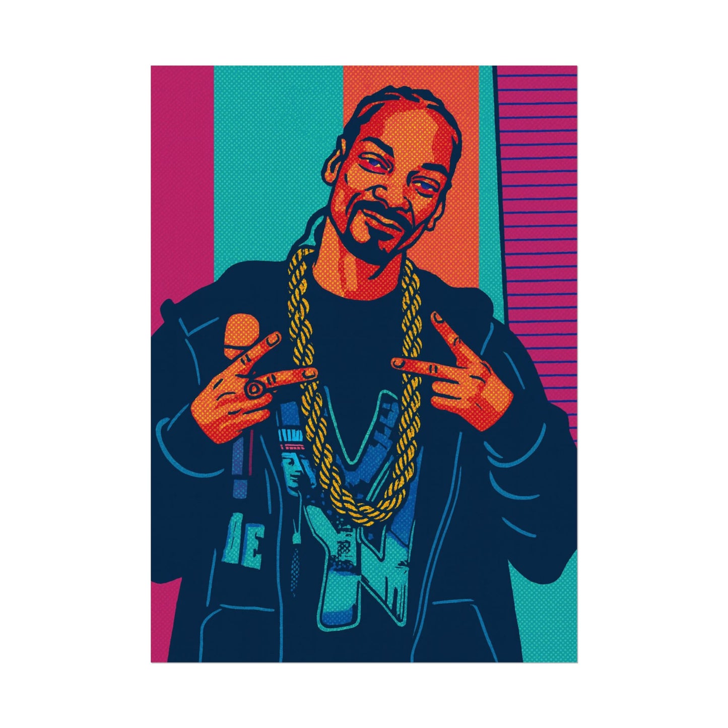 Snoop Dogg Pop Art Poster