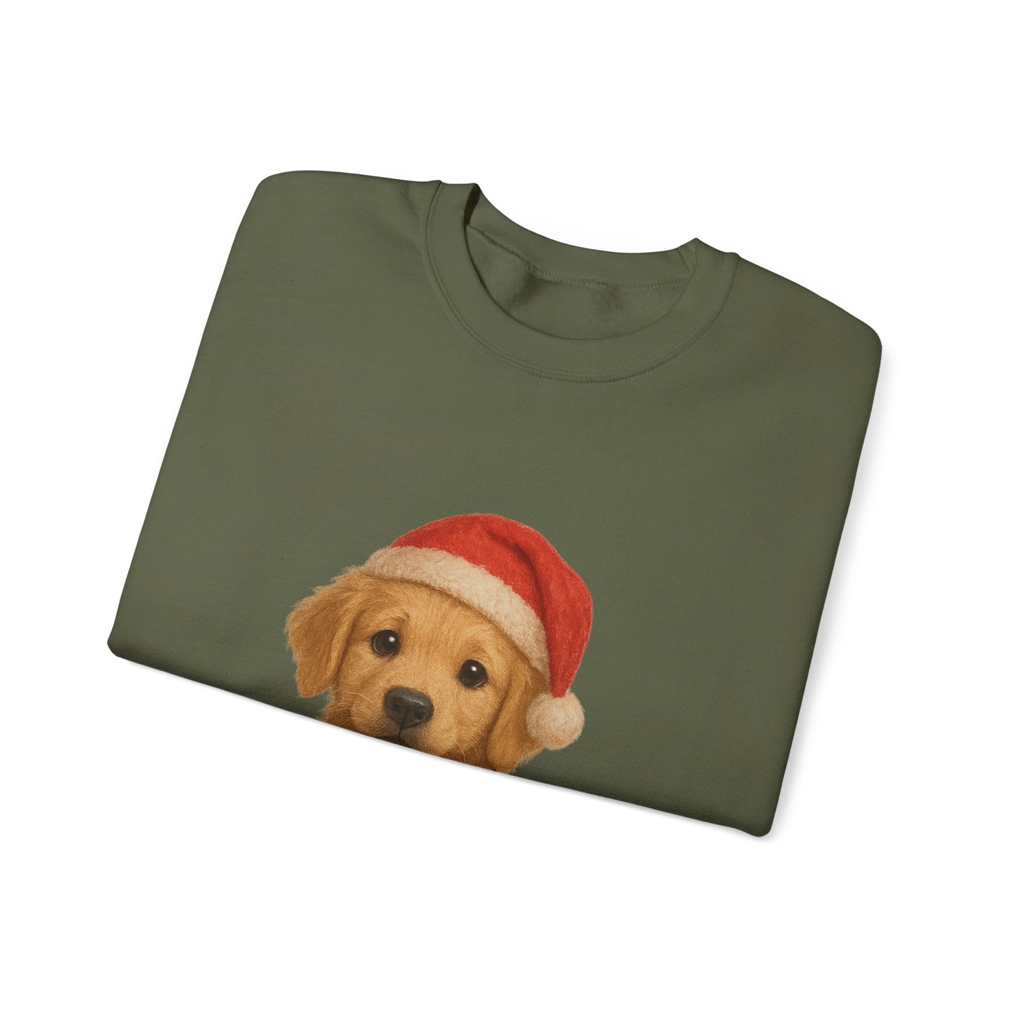 Golden Retriever Puppy Christmas Jumper