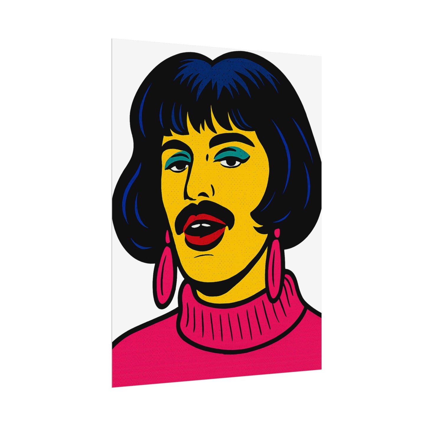 Mercury Pop Art I Want To Break Free Poster