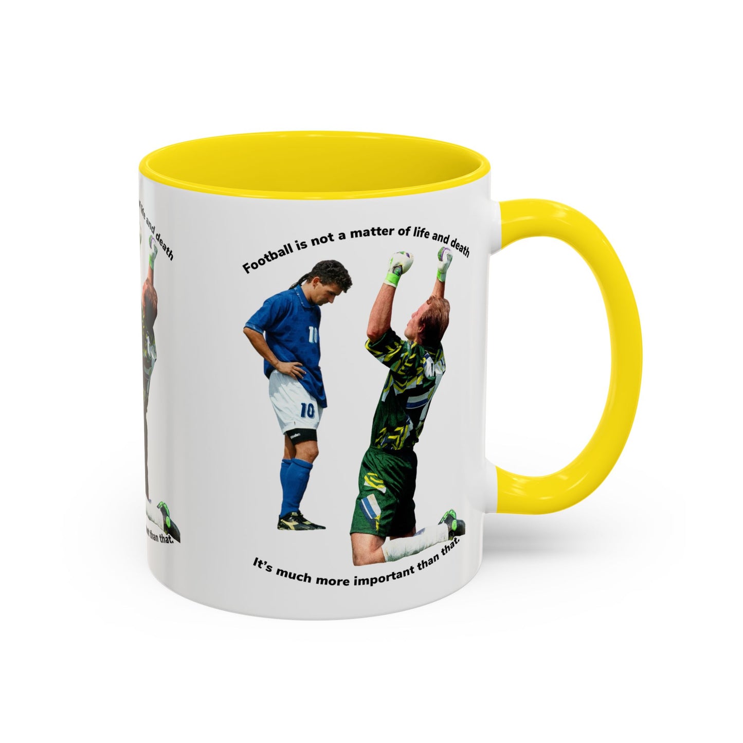 Roberto Baggio Football Life and Death Mug