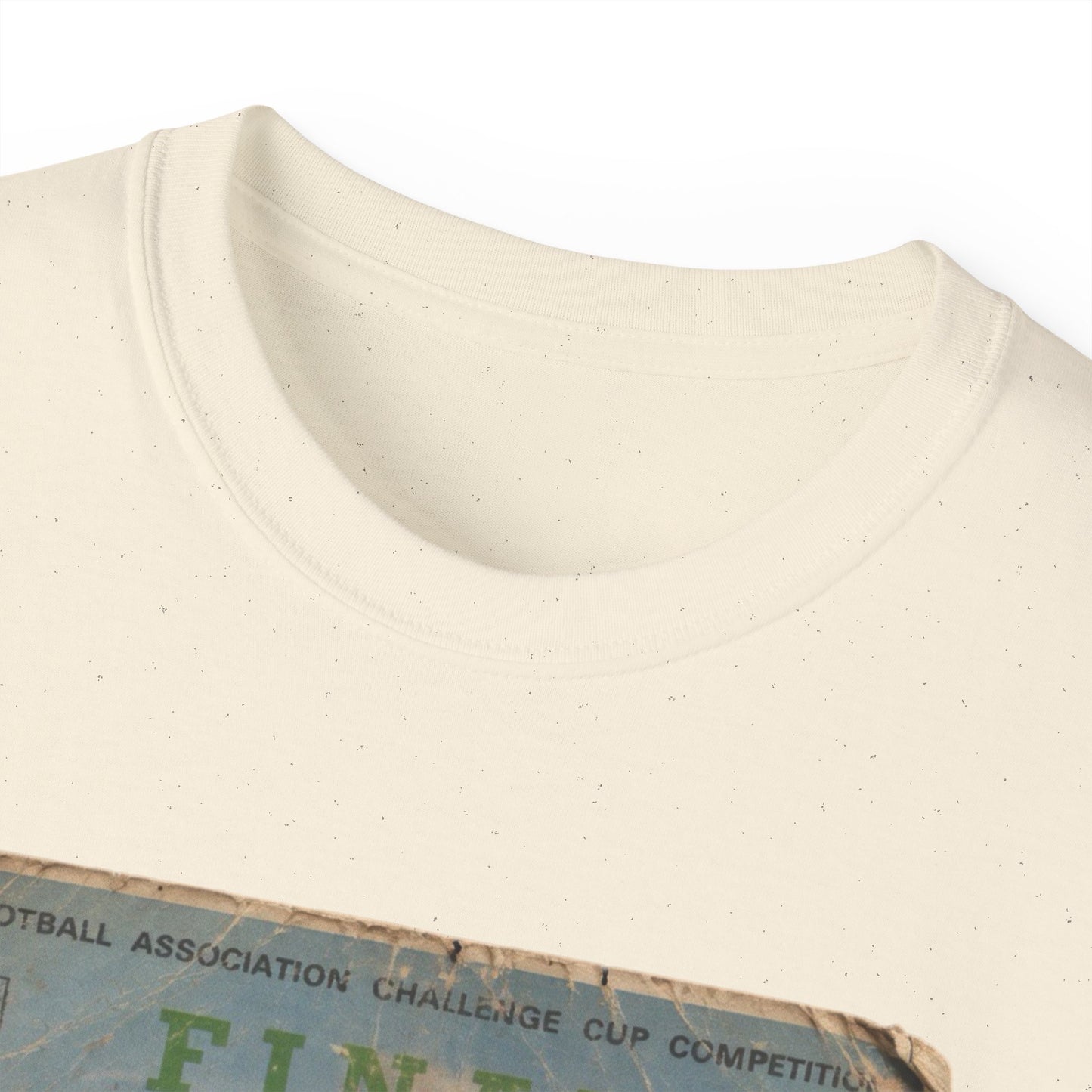 1973 FA Cup Final Programme Sunderland Leeds United Unisex Ultra Cotton Tee