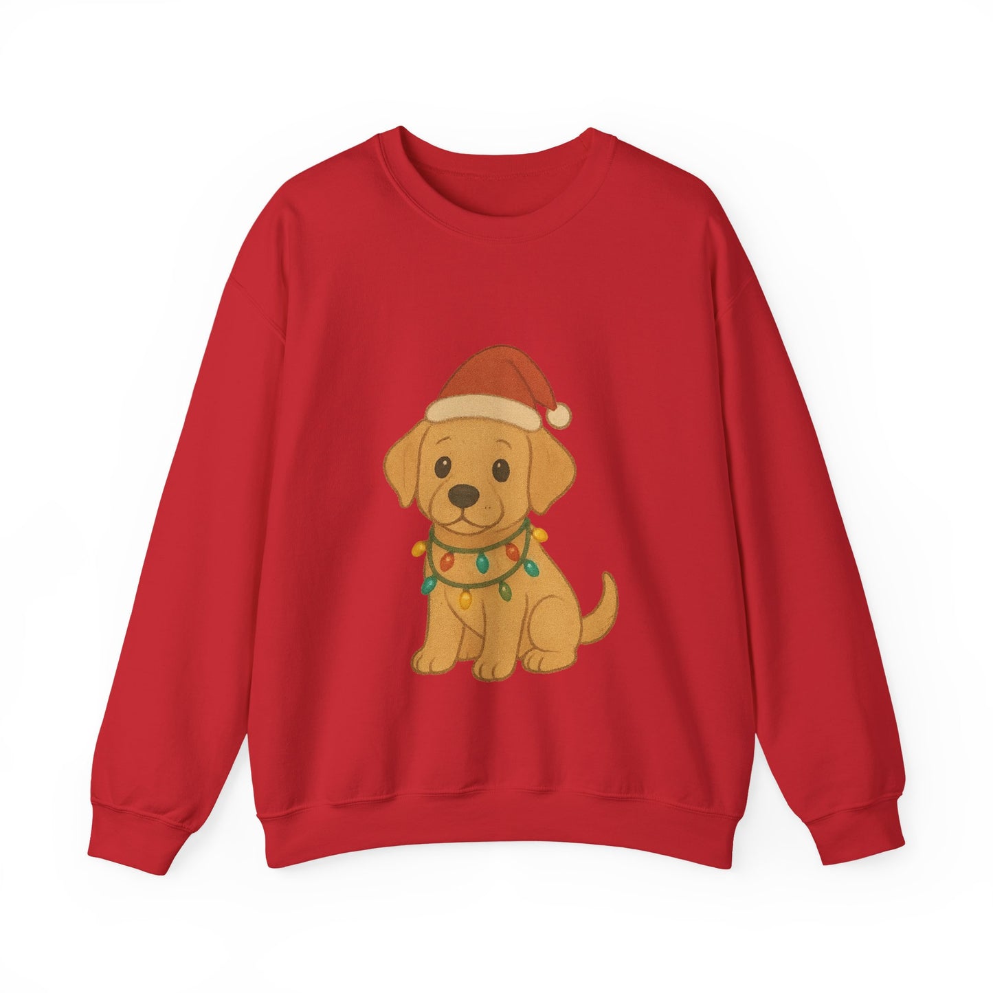 Cute Christmas Labrador Puppy Sweatshirt