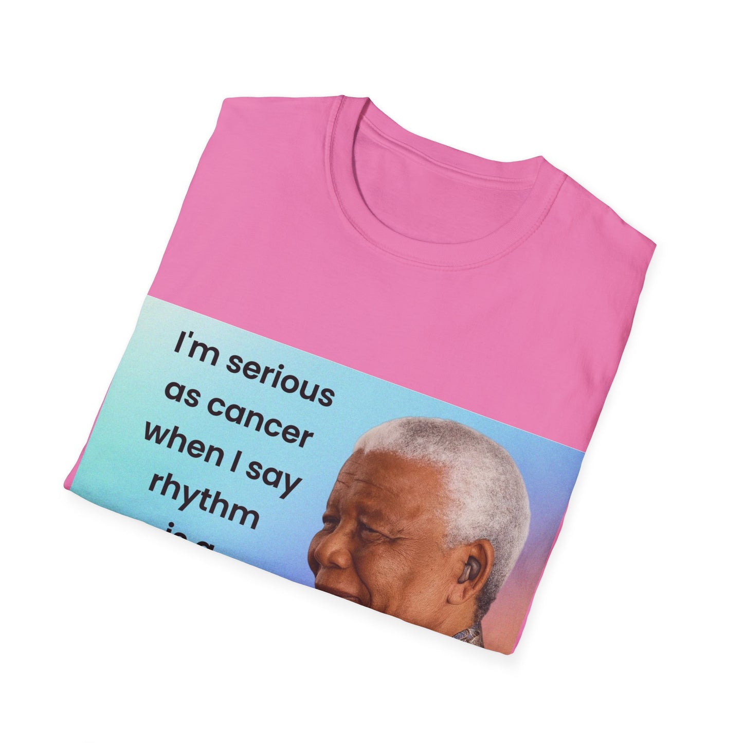 Nelson Mandela Rhythm Is A Dancer Quote T-Shirt