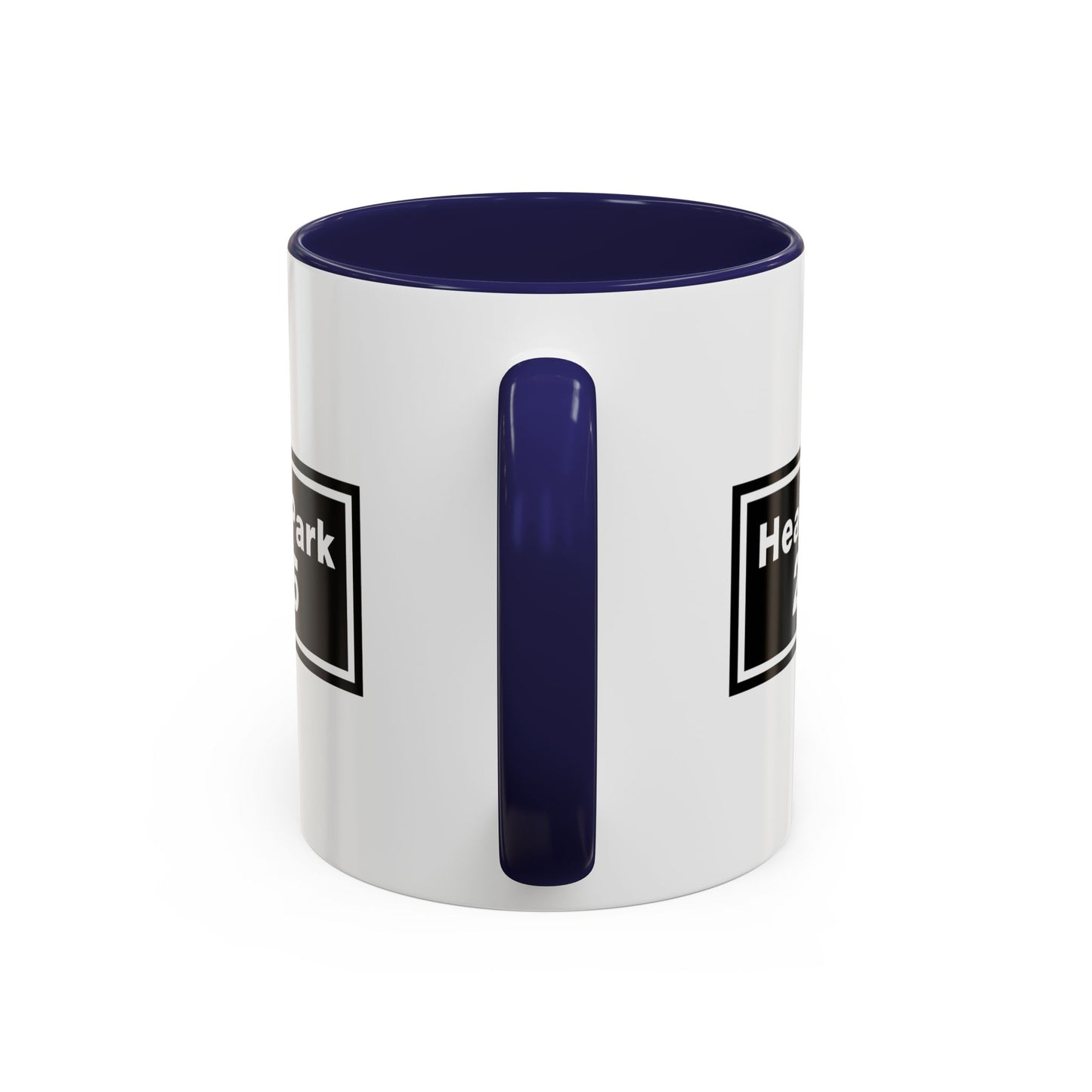 Heaton Park Celebration Mug - Black Accent Coffee Cup, Customizable Gifts, 2025 Graduation, Family Reunion, Unique Collectible