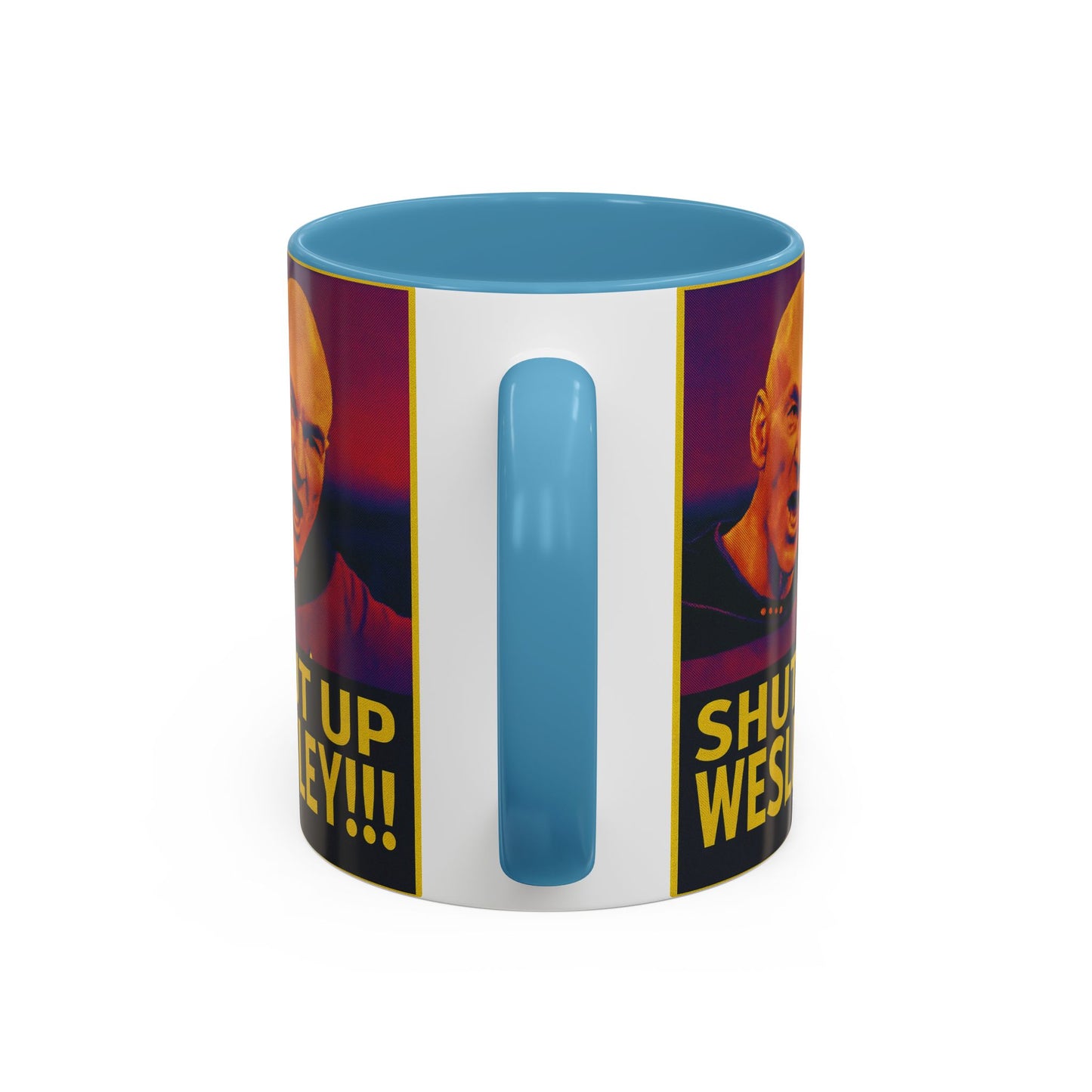 Captain Picard Shut Up Wesley! Mug