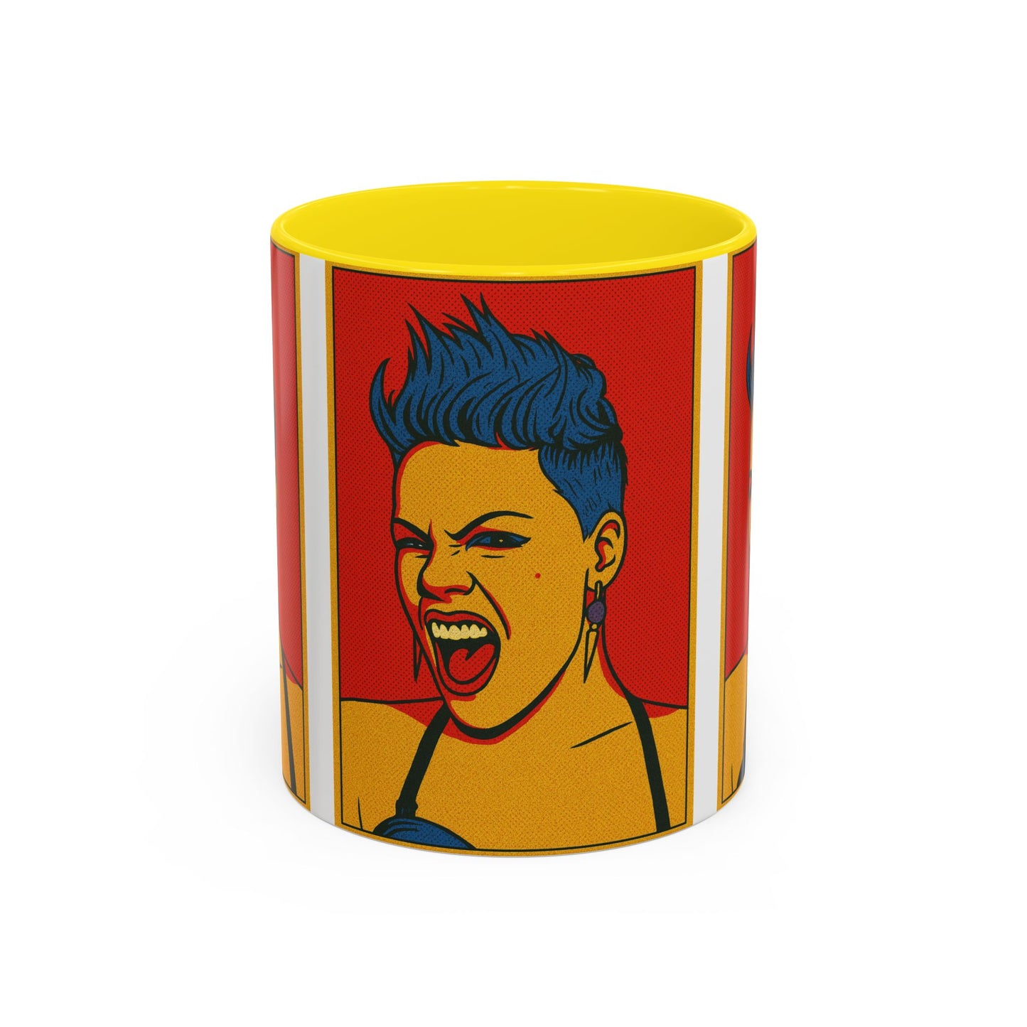 Pink Pop Art Mug