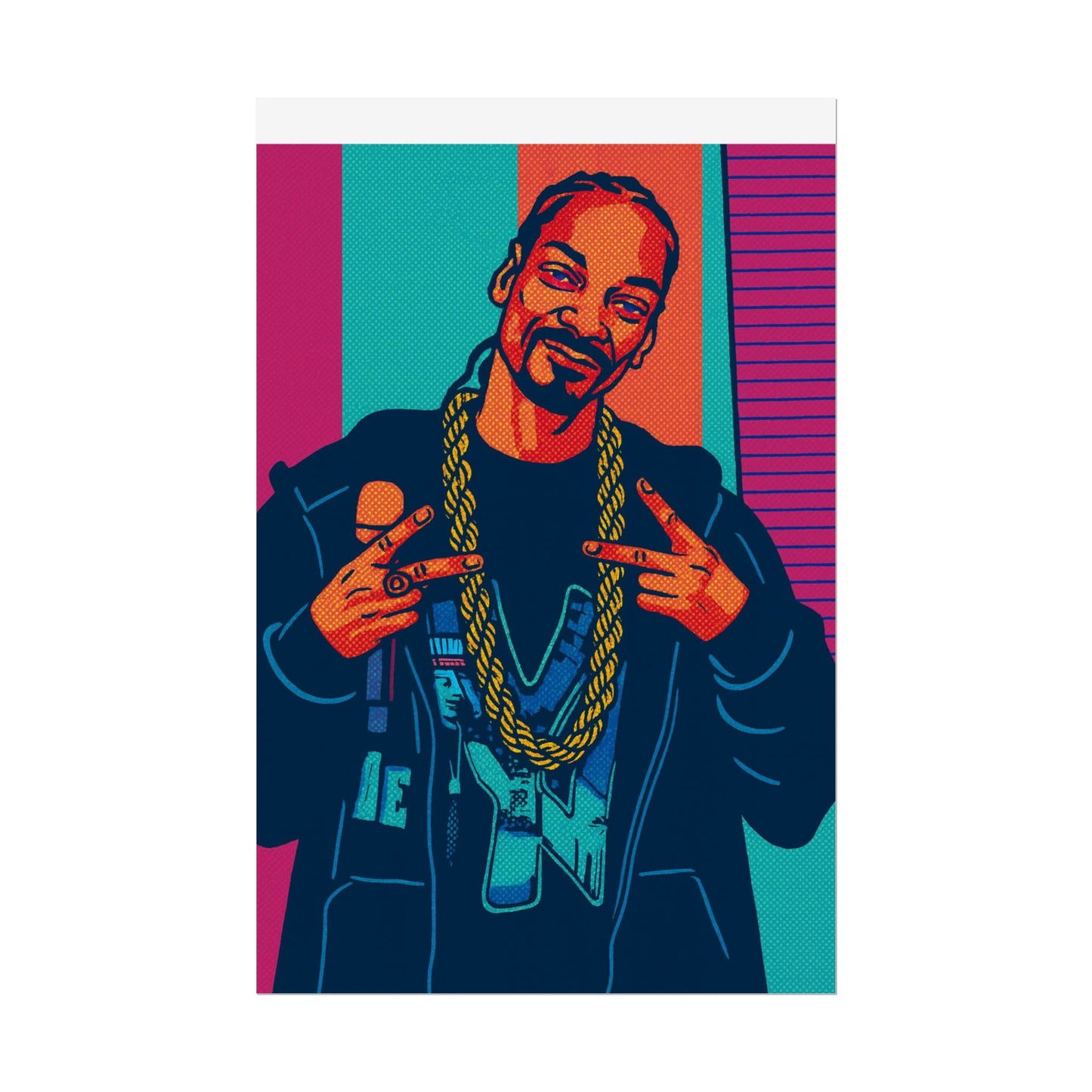Snoop Dogg Pop Art Poster