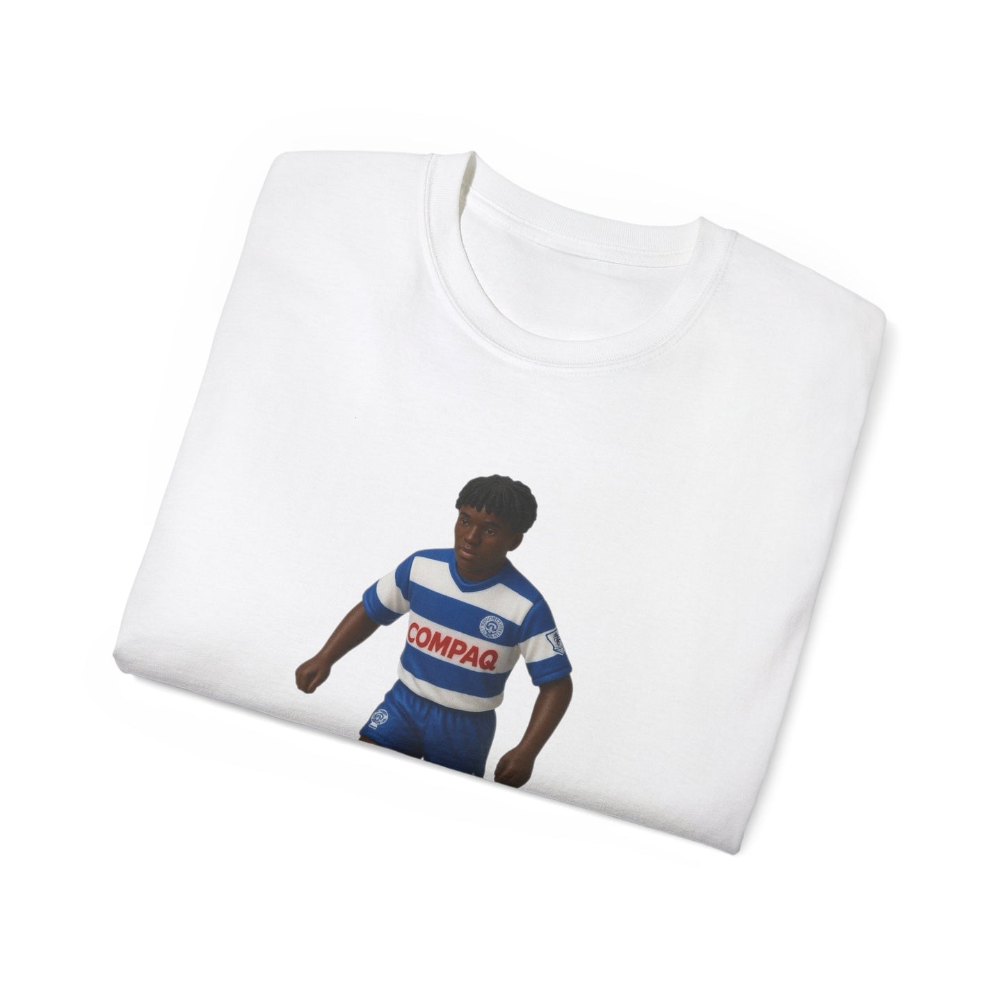 Rufus Brevett Subbuteo T-Shirt - Queens Park Rangers (QPR)