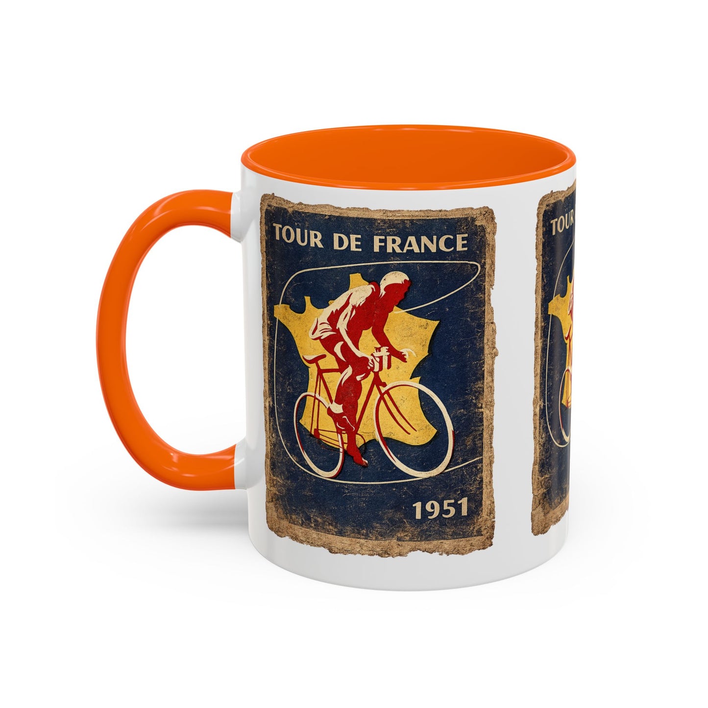 Tour de France 1951 Poster  Coffee Mug (11, 15oz)