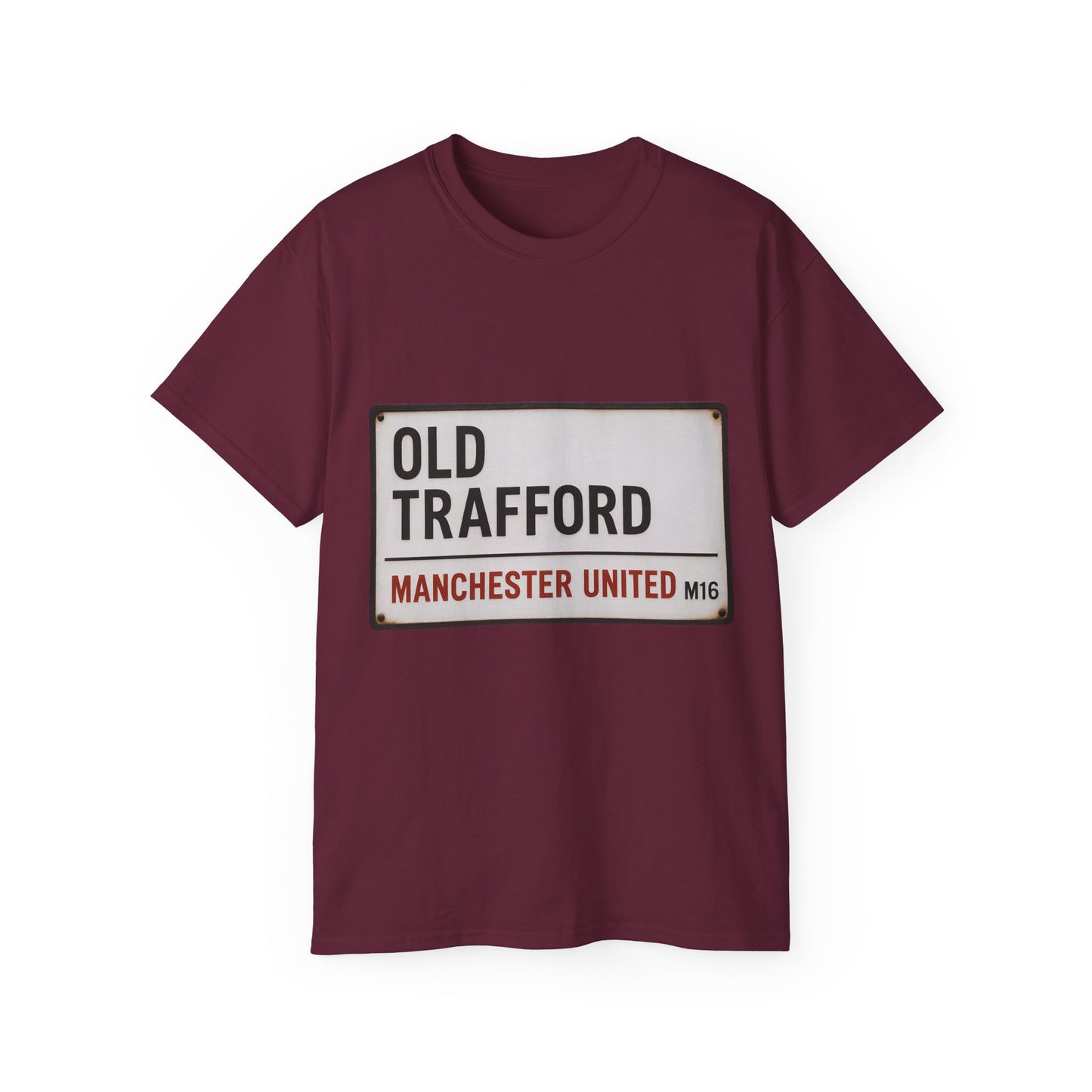 Manchester United Old Trafford Road Sign T-Shirt