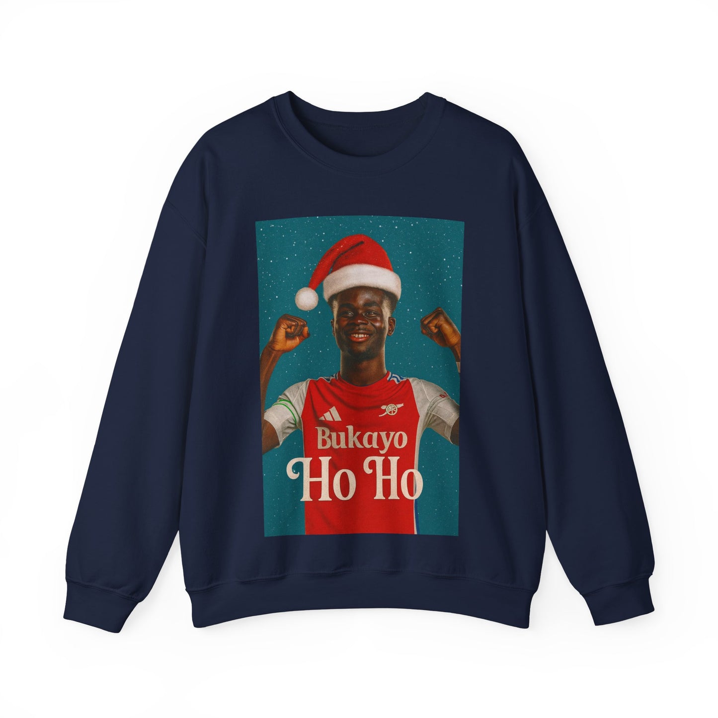 Bukayo Saka Arsenal Christmas Jumper