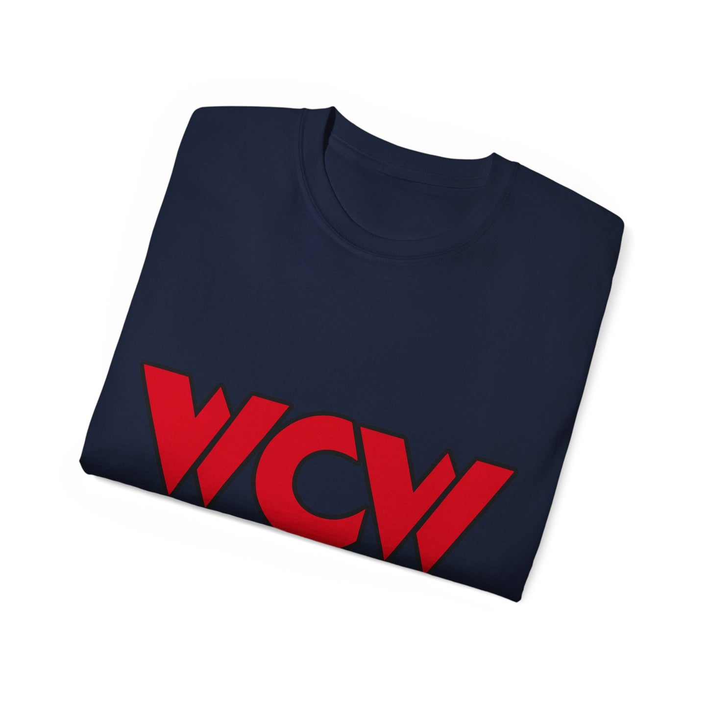 WCW Logo Red Unisex Ultra Cotton Tee