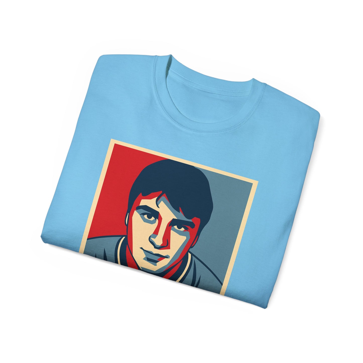Georgi Kinkladze Hope Poster T-Shirt - Manchester City