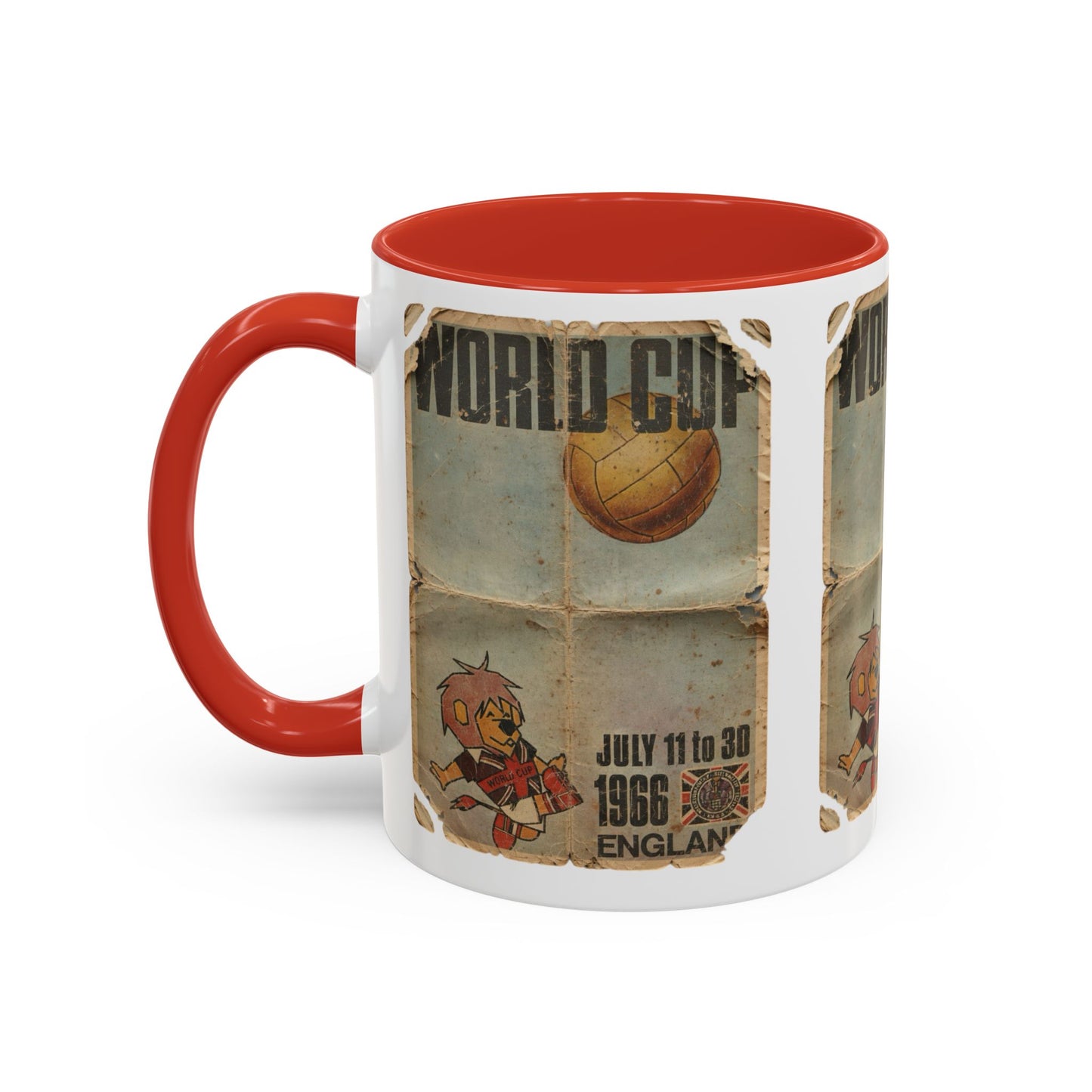 England 66 World Cup Poster Coffee Mug (11, 15oz)