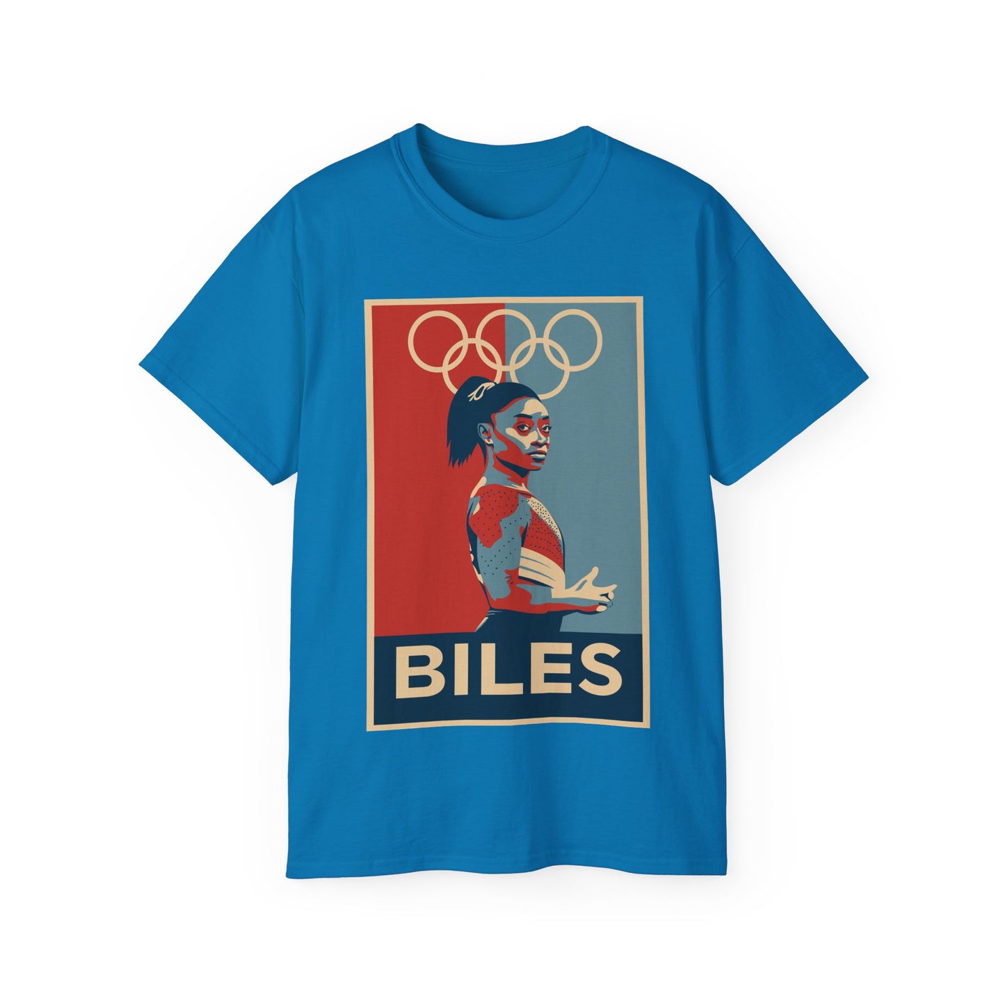 Simone Biles Olympic Rings T-Shirt