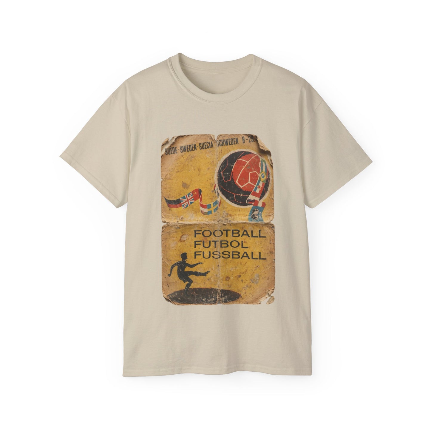 Sweden 1958 World Cup Poster