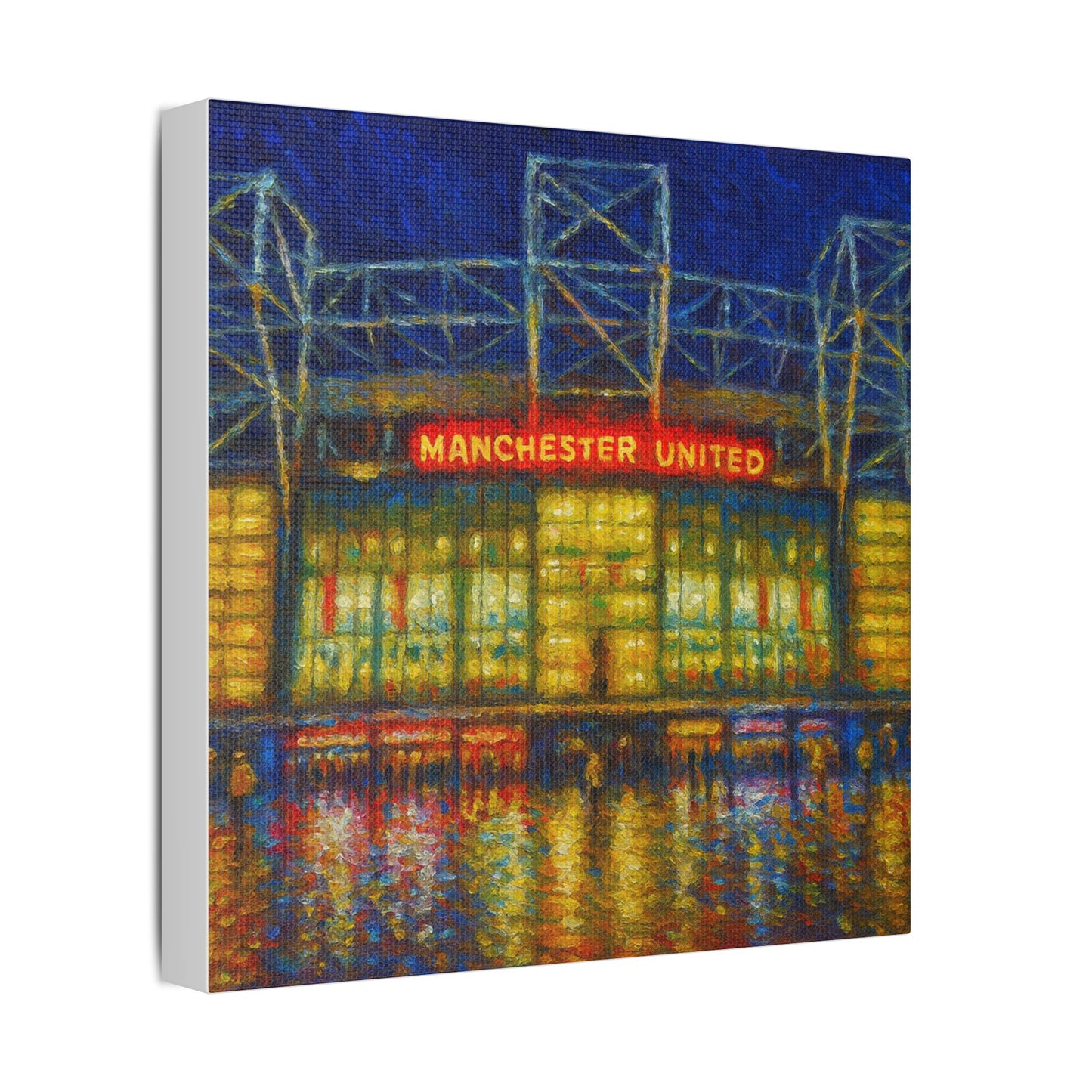 Manchester United Old Trafford Art Print Canvas