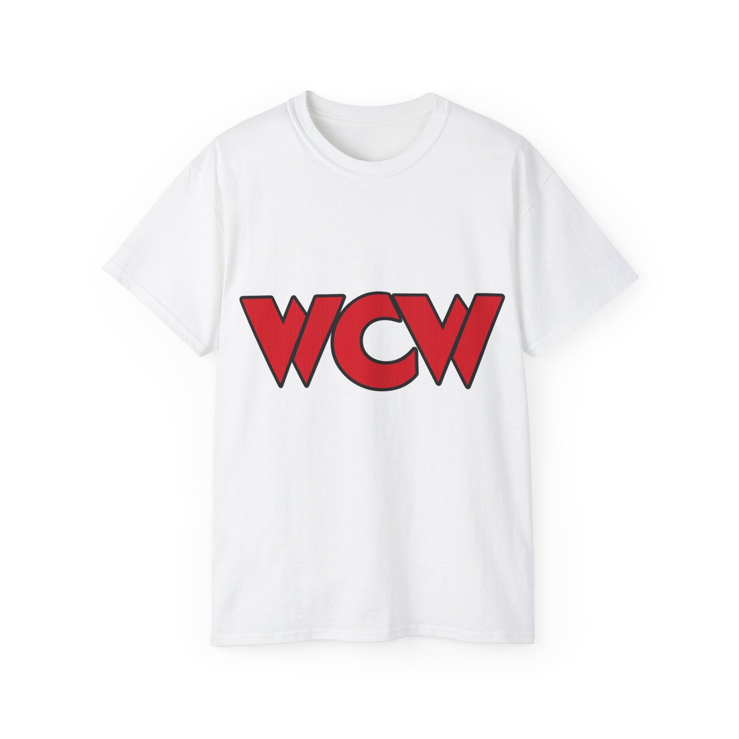 WCW Logo Red Unisex Ultra Cotton Tee