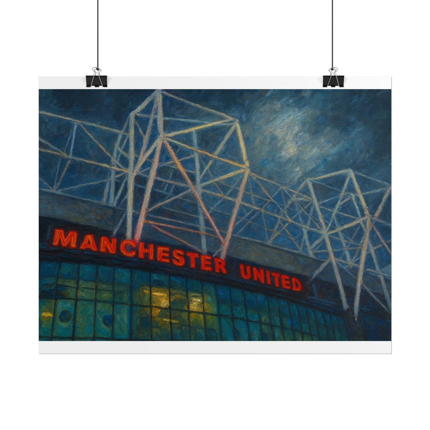 Manchester United Old Trafford Rolled Poster