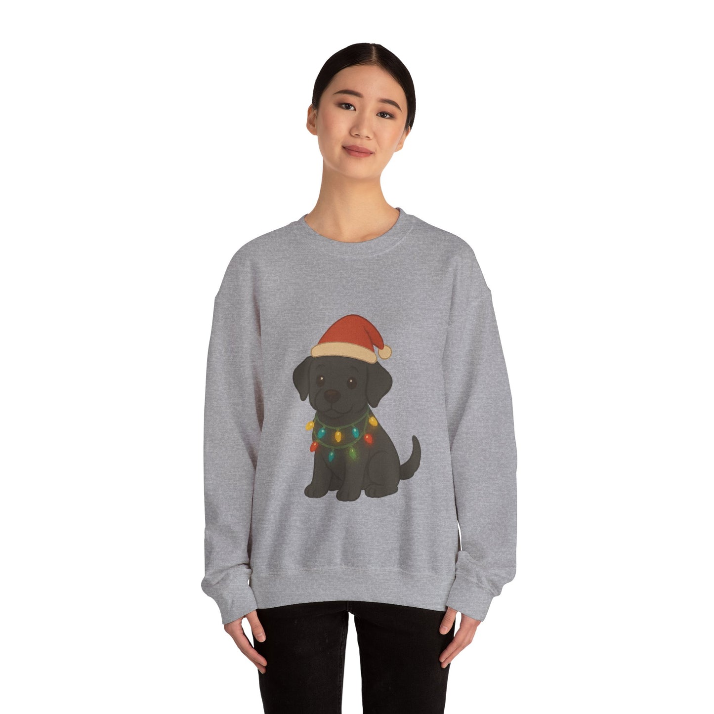 Christmas Black Labrador Jumper