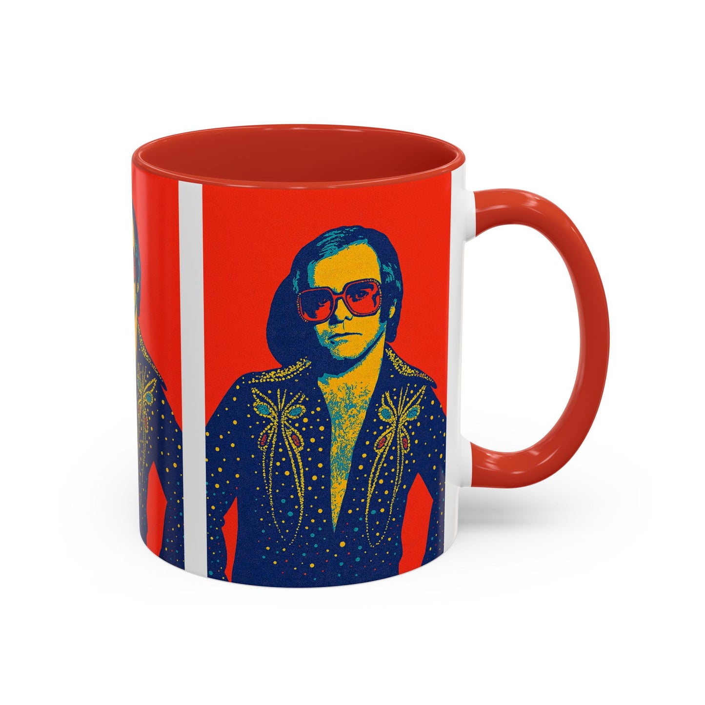E. John Pop Art Mug