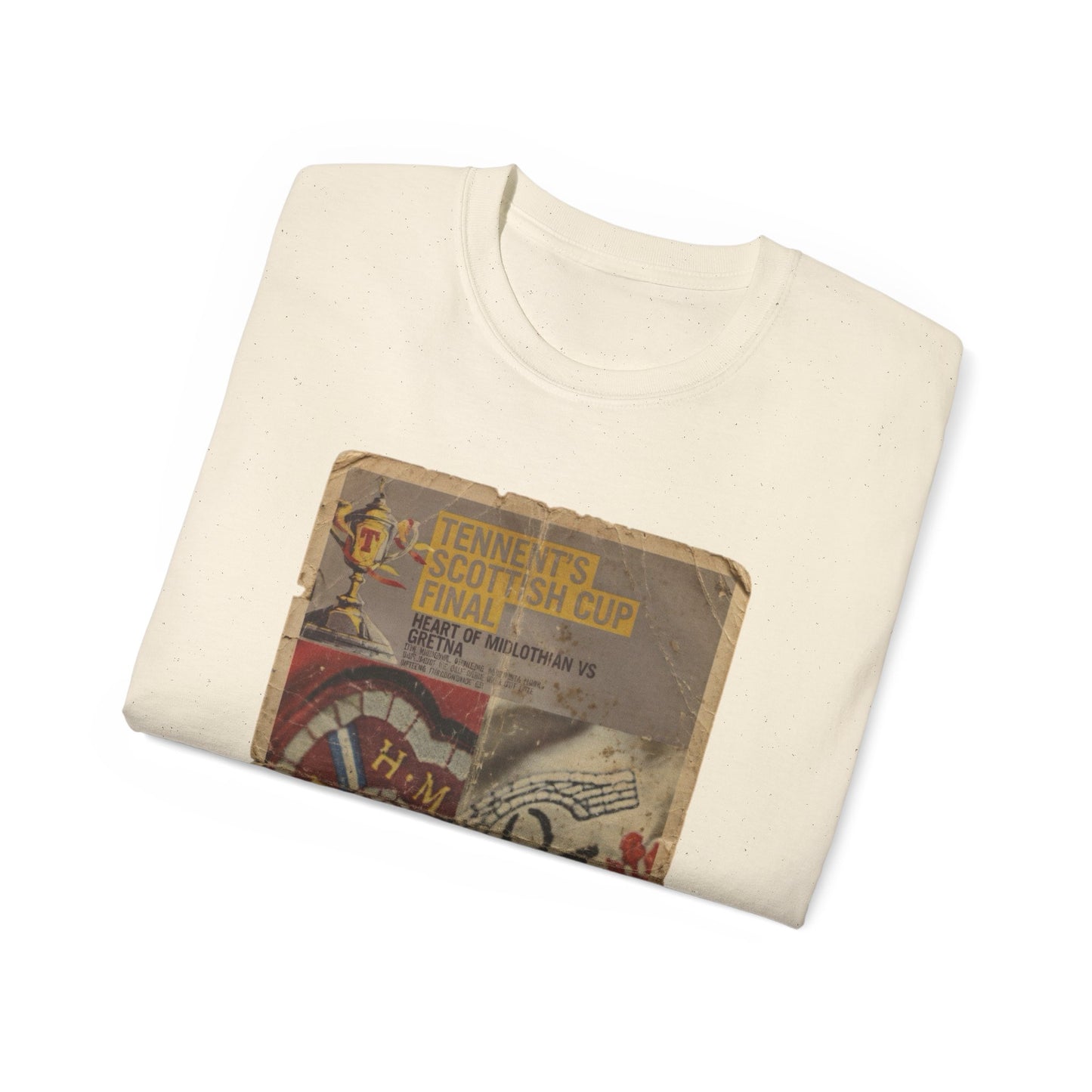 2006 Scottish Challenge Cup Final Hearts Gretna Unisex Ultra Cotton Tee