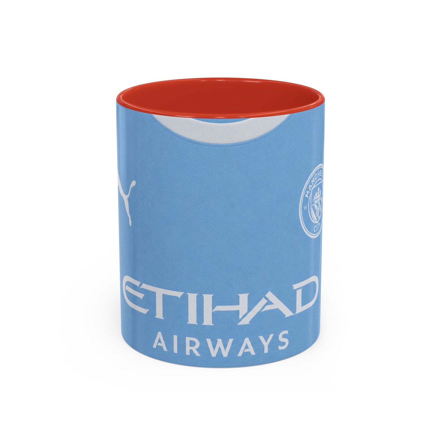 Manchester City 2026-27 Shirt Accent Coffee Mug (11, 15oz)
