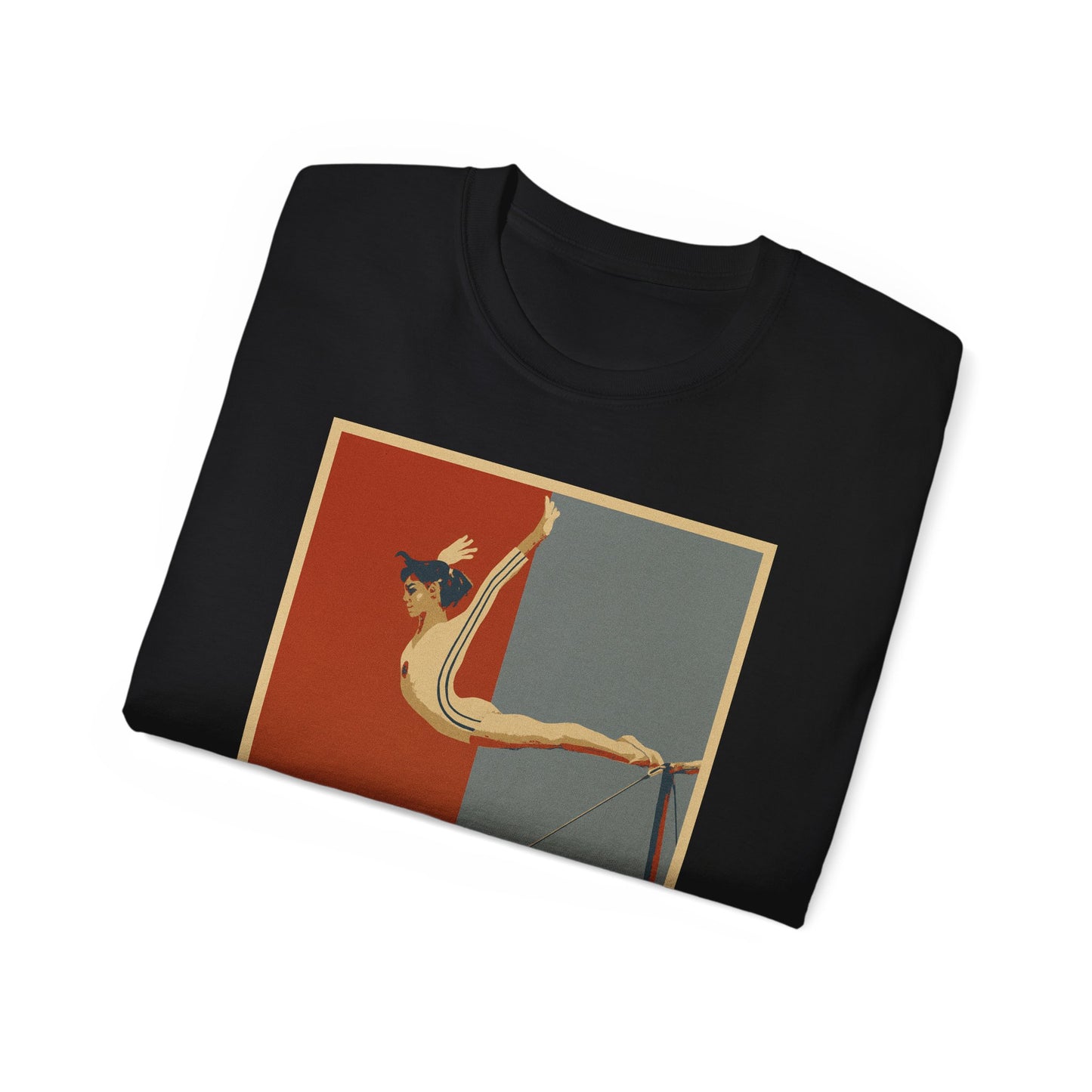 Nadia Comăneci Flying T-Shirt