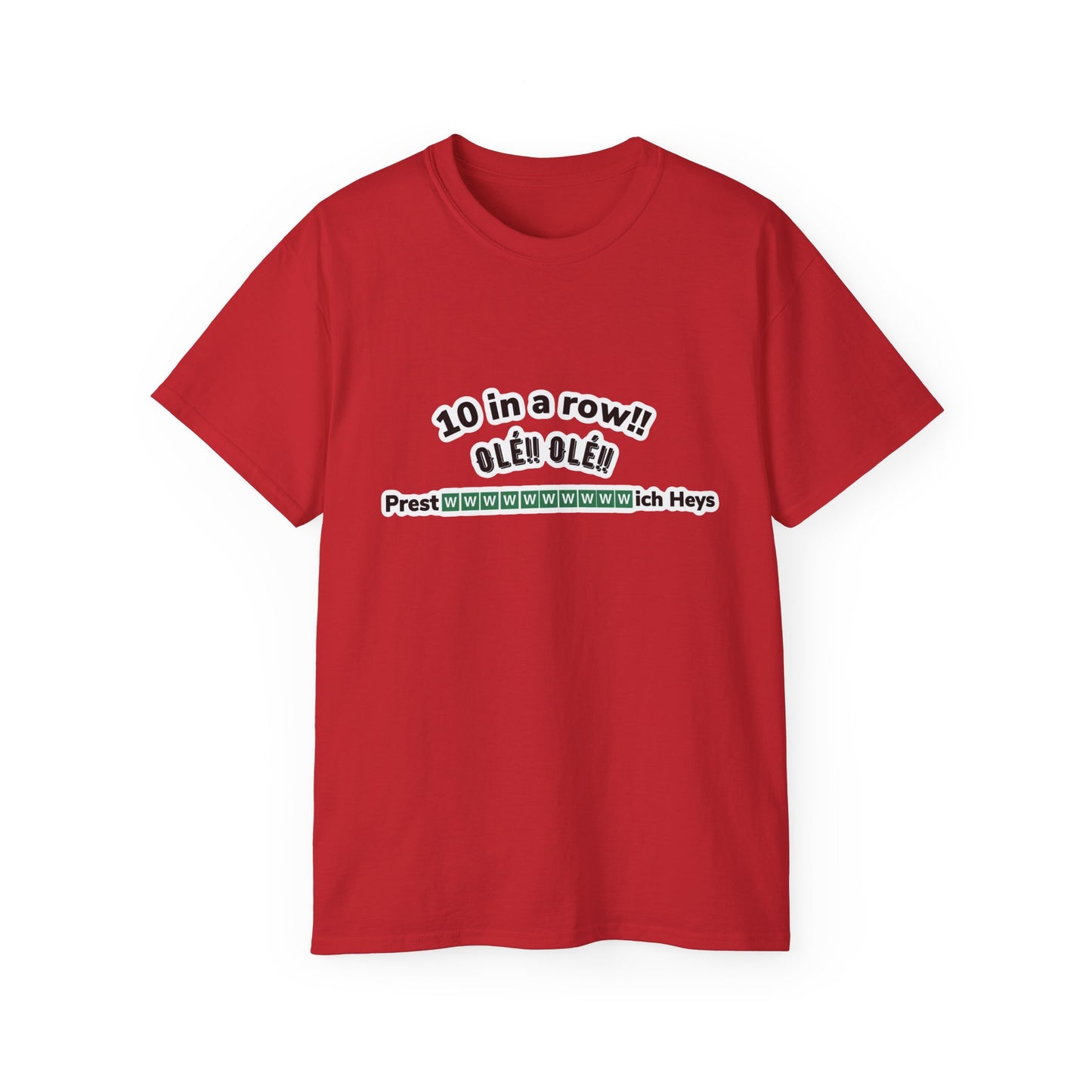 Prestwwwwwwwwwwich Heys Unisex Ultra Cotton Tee