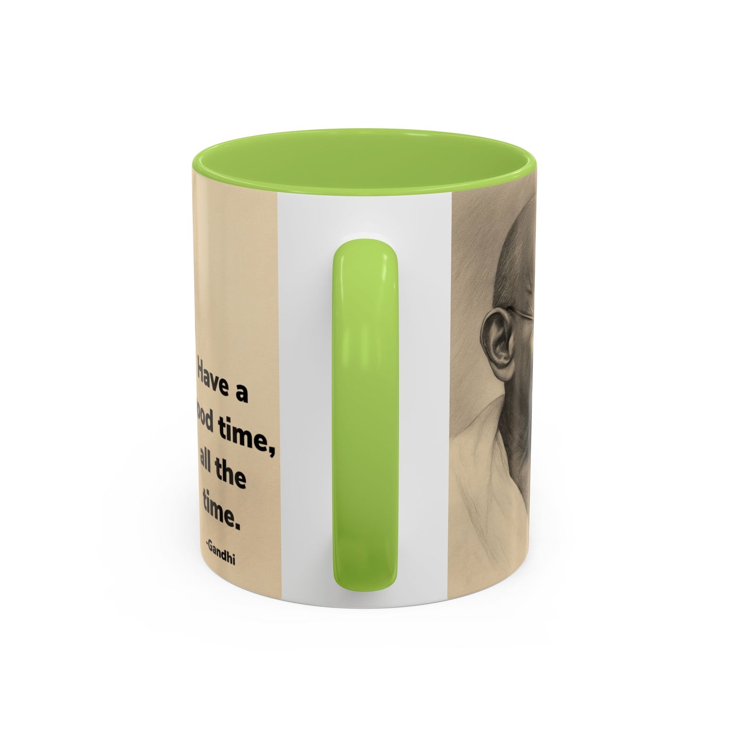 Inspirational Gandhi Quote Mug