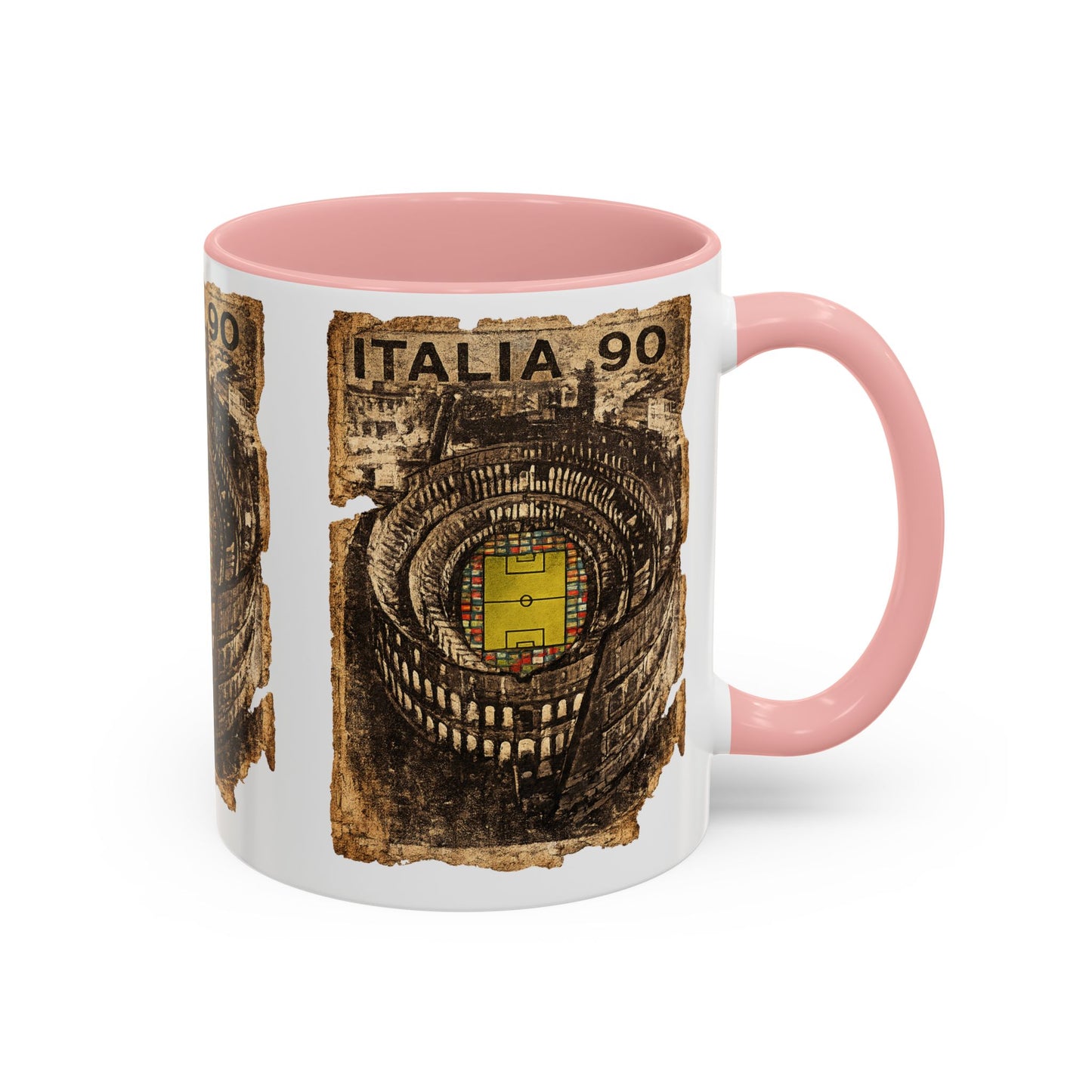 Italia 90 World Cup Poster Coffee Mug (11, 15oz)