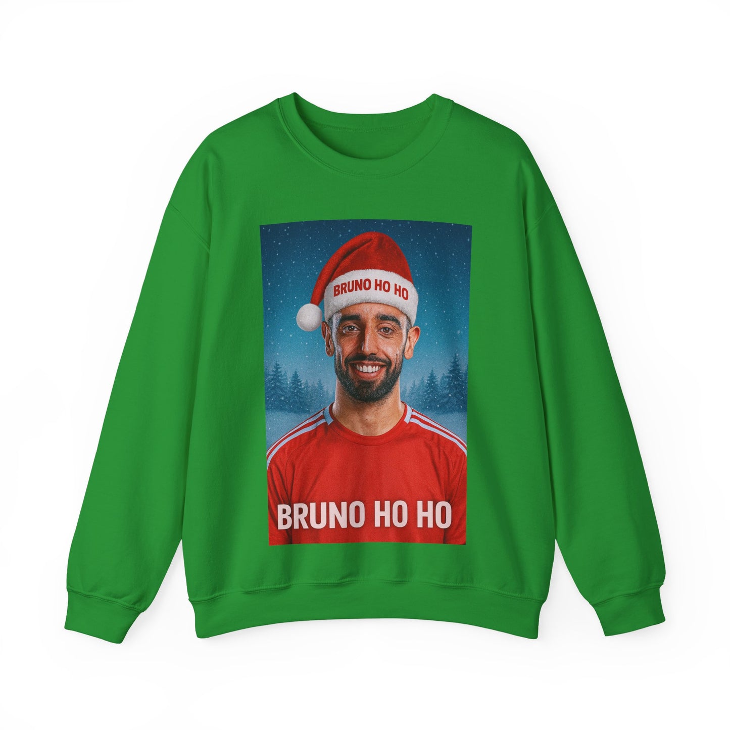 Bruno Ho Ho Ho Bruno Fernandes Manchester United Christmas Jumper