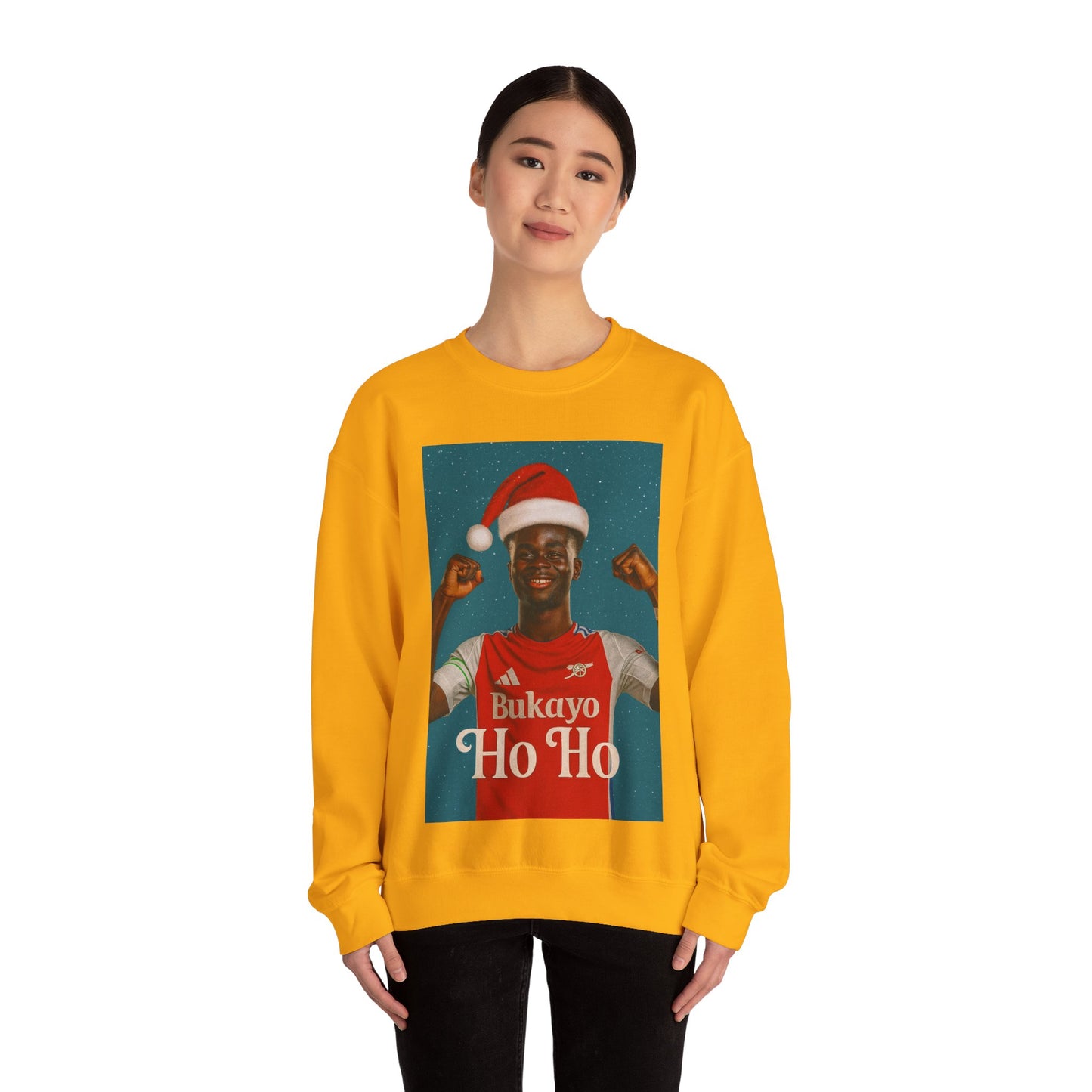 Bukayo Saka Arsenal Christmas Jumper