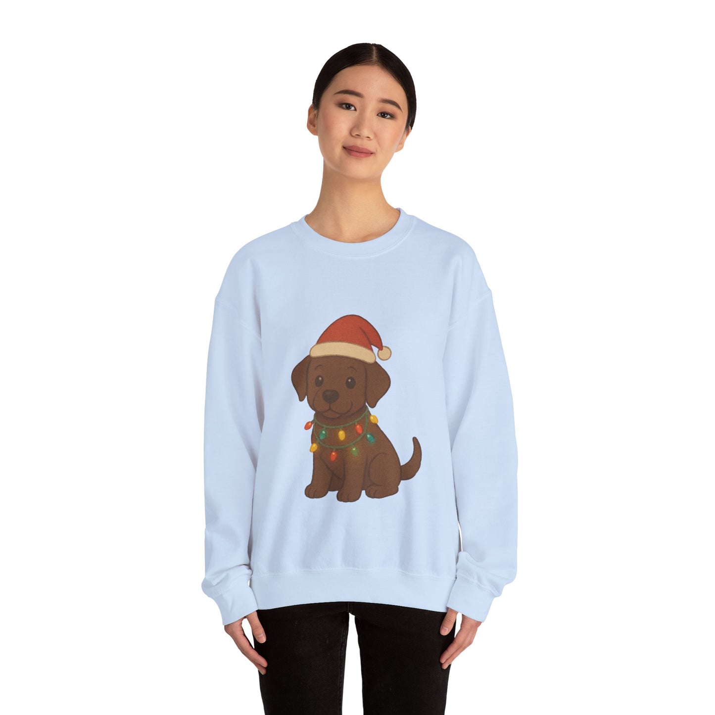 Christmas Chocolate Labrador Sweatshirt
